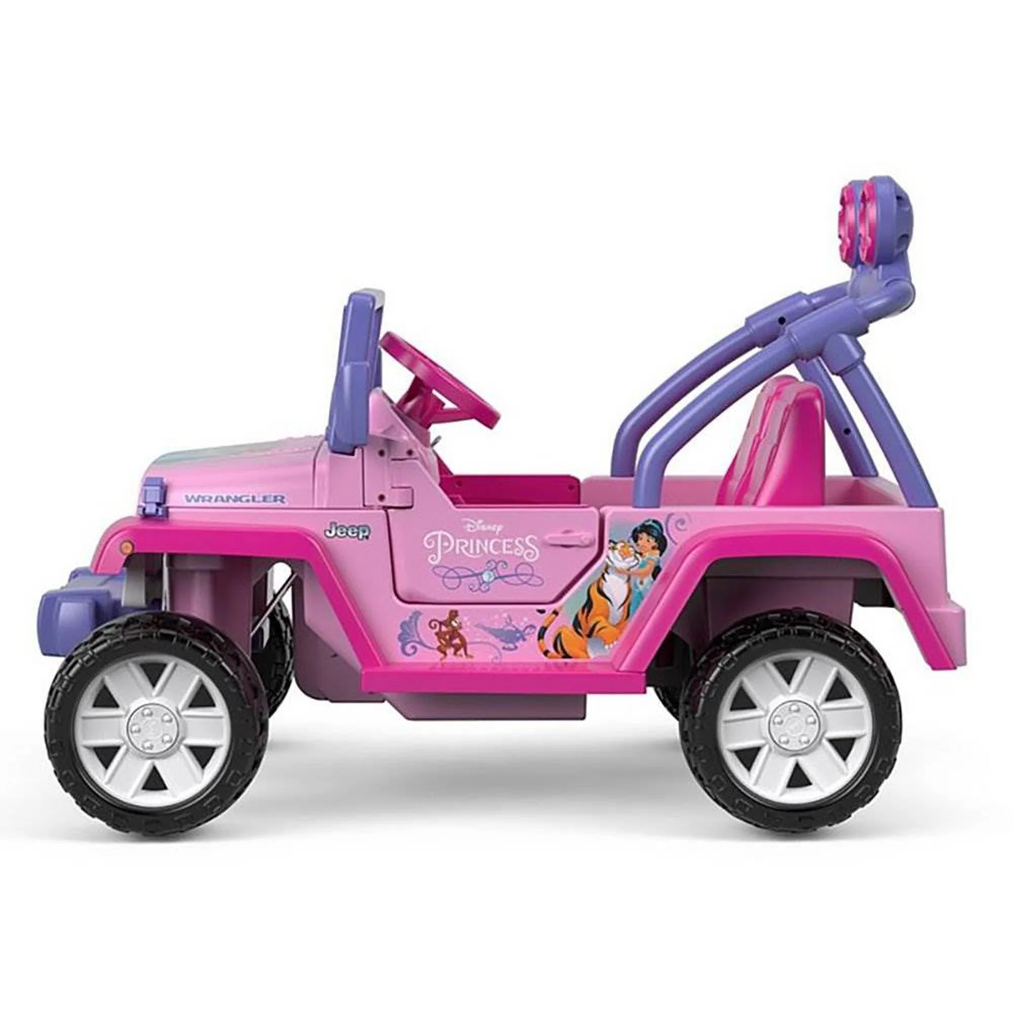 Power Wheels Kids Electric 12 Volt Toy Car Ride On Disney Princess Jeep Wrangler - Image 11