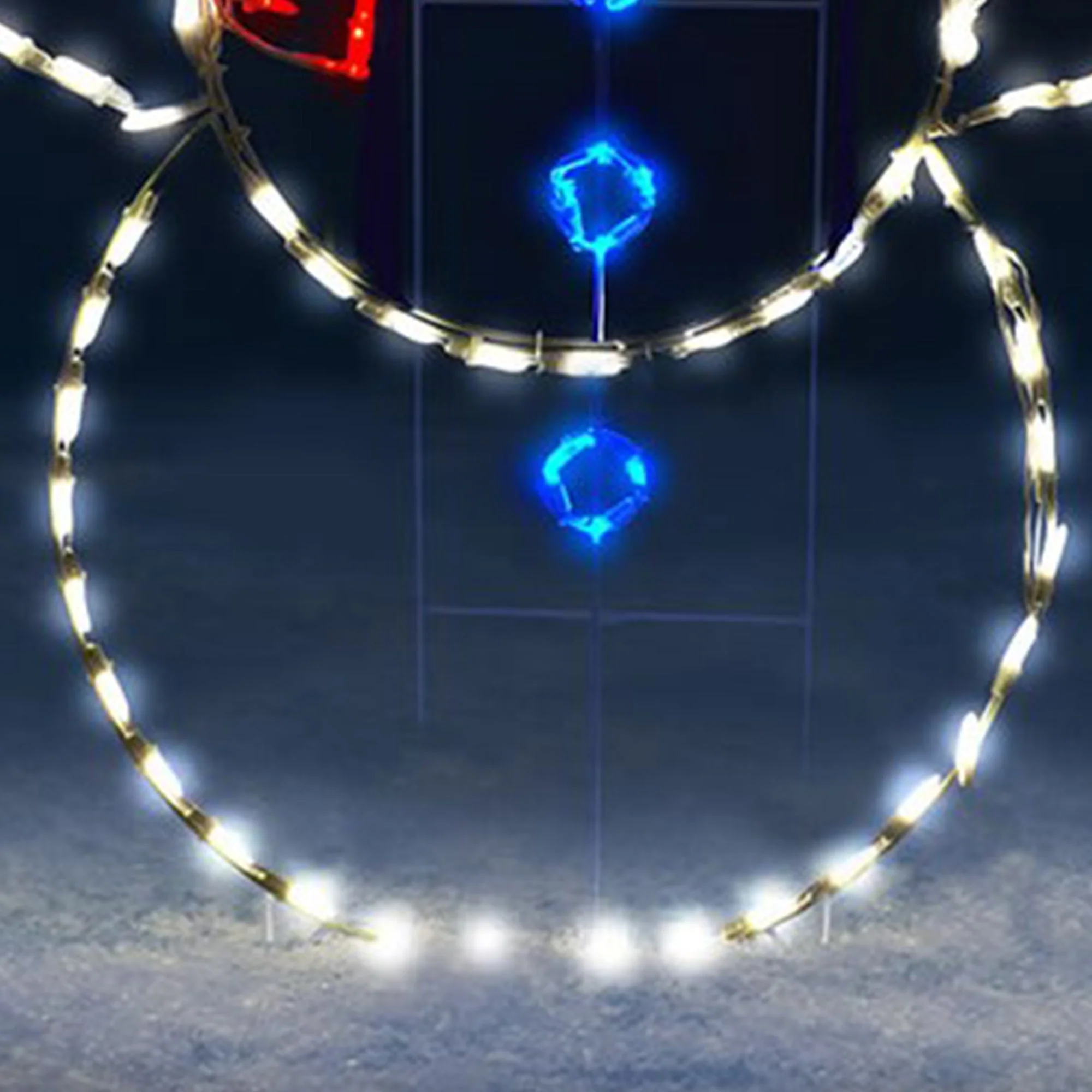 ProductWorks 60" Pro-Line LED Animation Juggling Snowman Christmas Yard Decor - Image 4