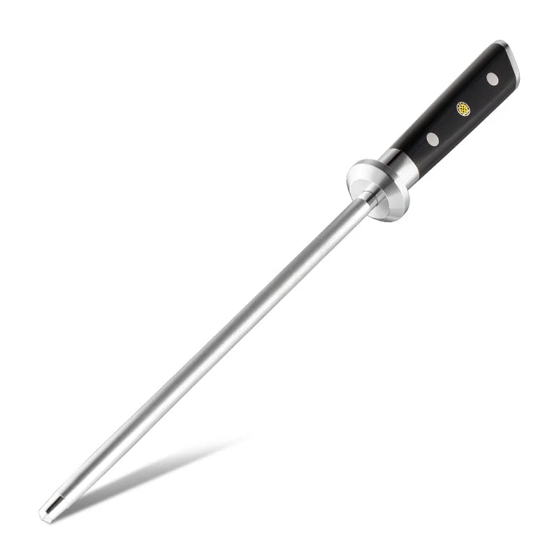 Diamond Knife Sharpener, 10" German Stainless Steel