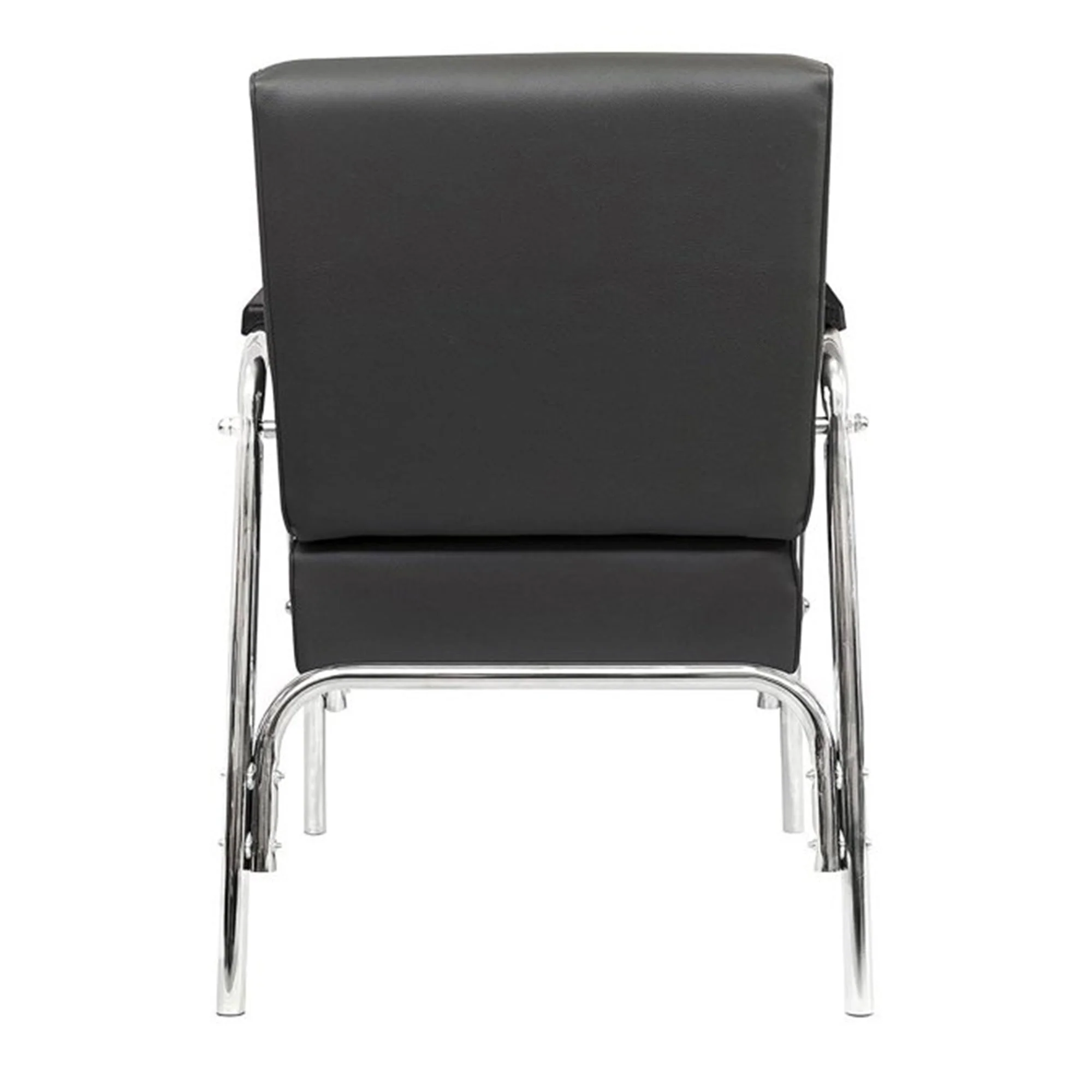 PureSana Chromium Ella Professional Auto Reclining Vinyl Shampoo Chair, Gray - Image 4