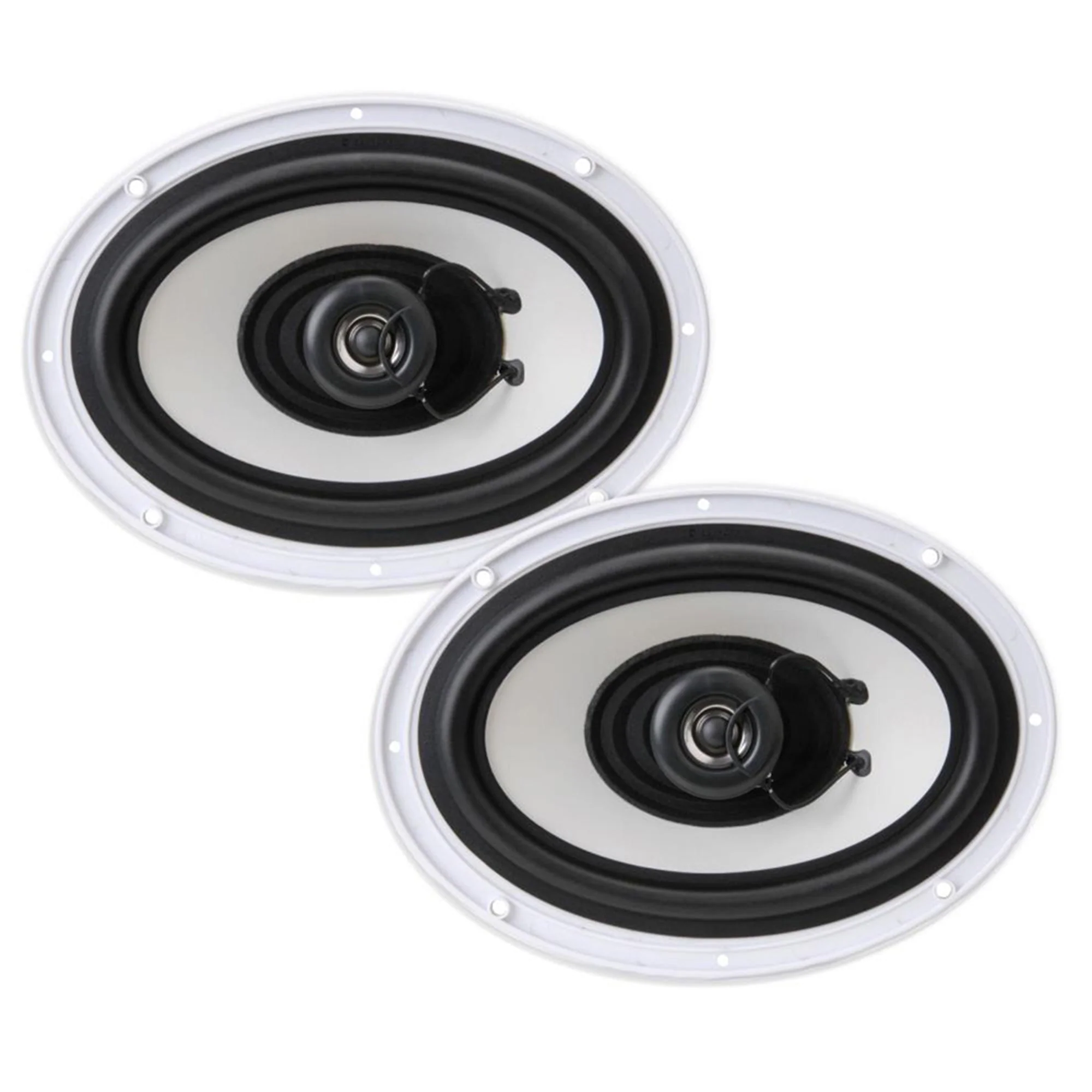 Pyle 260 Watts 4 Ohms Water Resistant 2 Way Boat Marine Speakers, White, 4 Pack - Image 7