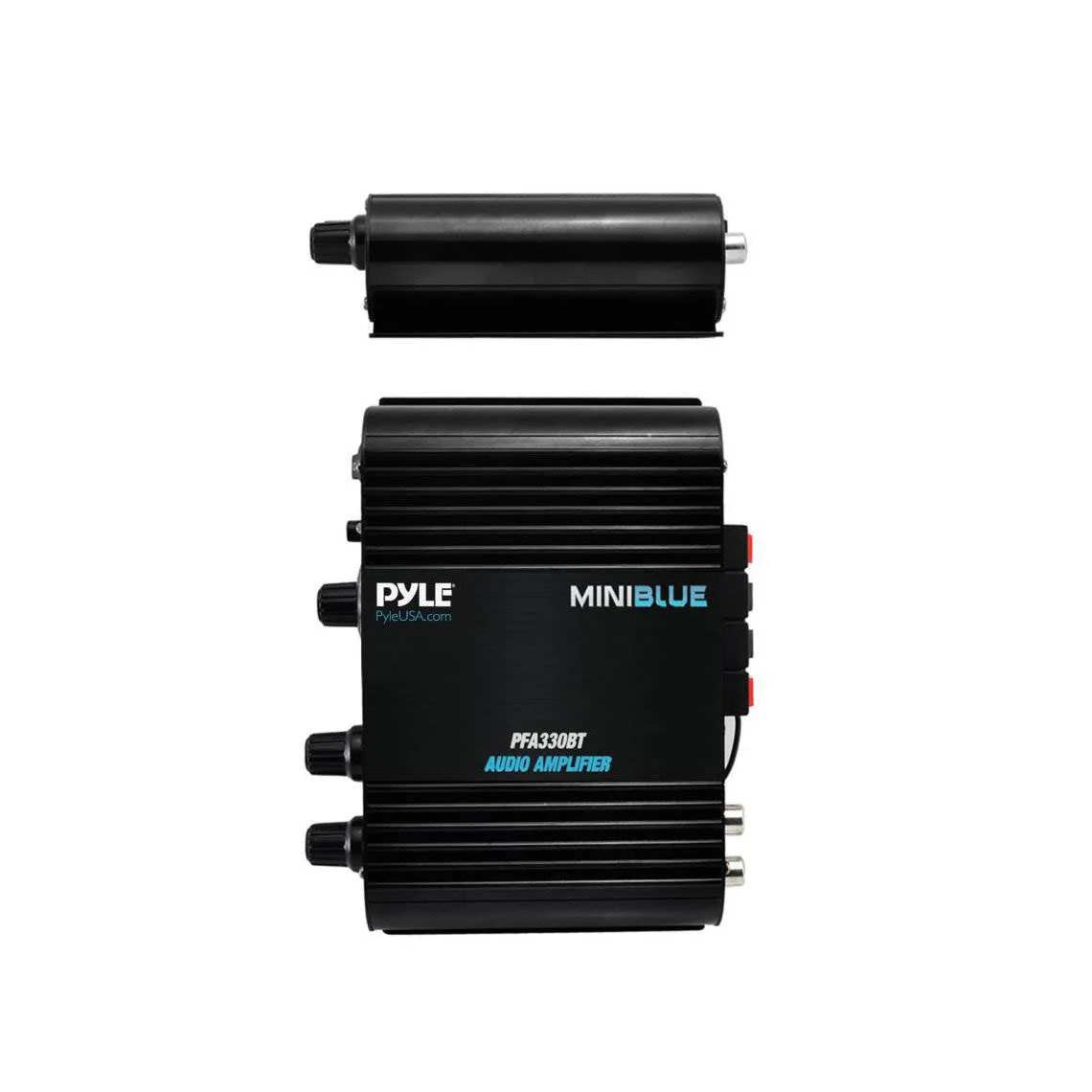 Pyle 90 Watt 8 Ohm Bluetooth Mini Blue Compact Home Studio Class T Amplifier - Image 9