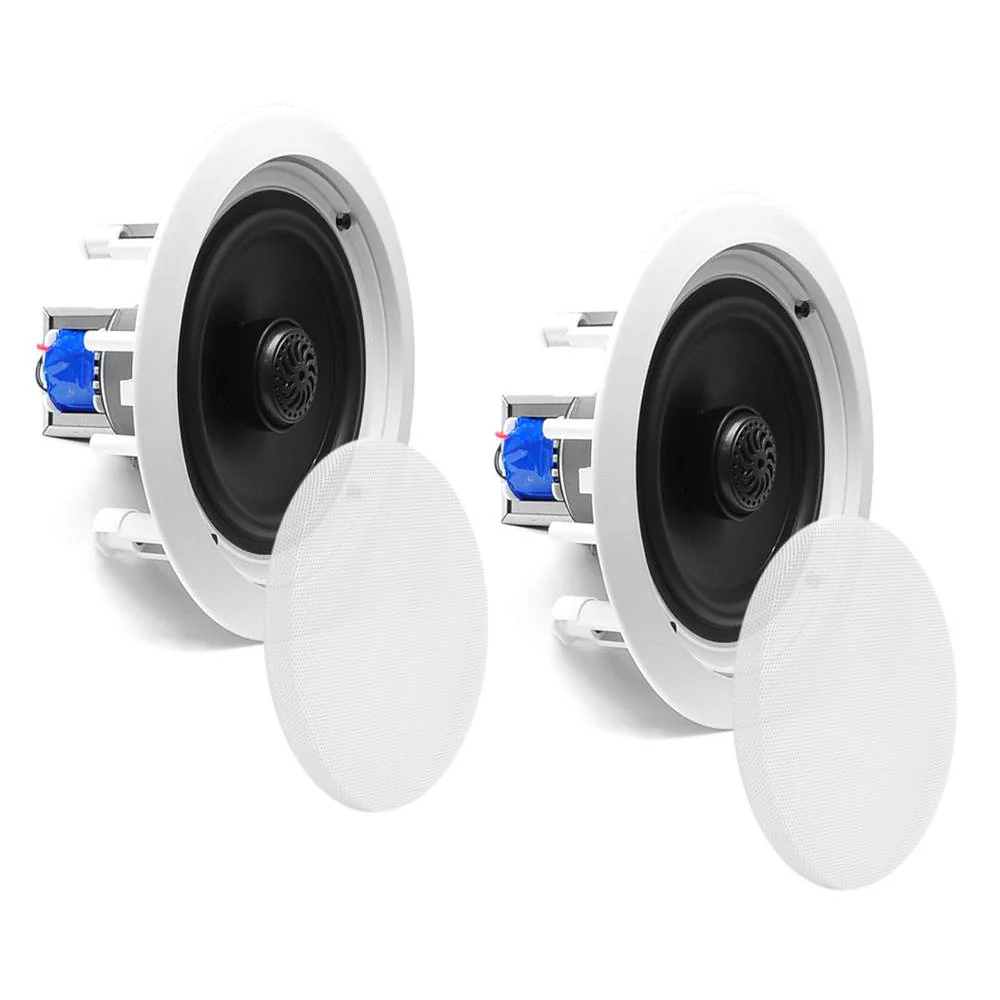 Pyle Home 6.5 Inch 250W 2 Way In Wall In Ceiling Stereo Speaker, Pair | PDIC60T - Image 4