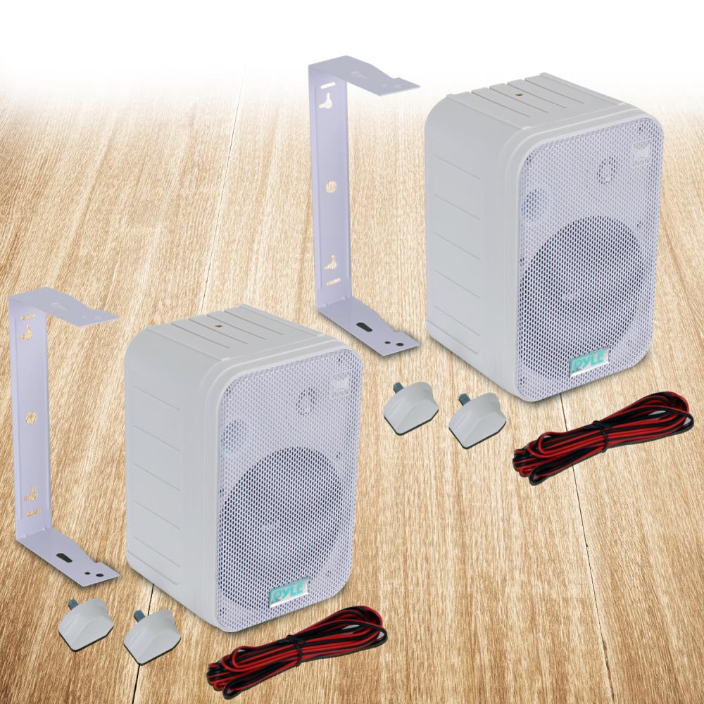 Pyle Home PDWR50W 6.5 Inch 500 Watt Indoor/Outdoor Waterproof Deck Speakers - Image 3
