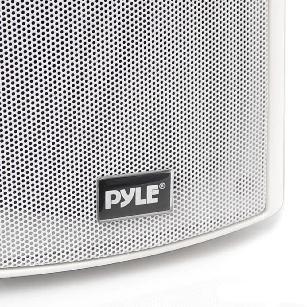 Pyle PDWR51BTWT Bluetooth Indoor Outdoor 5.25" Speaker System, White (2 Pack) - Image 6