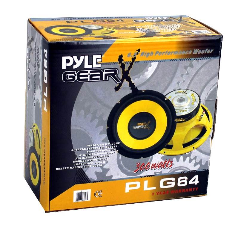Pyle PLG64 6.5" 1200W Car Audio Mid Bass/Midrange Subwoofer Speaker Set, 2 Pair - Image 9
