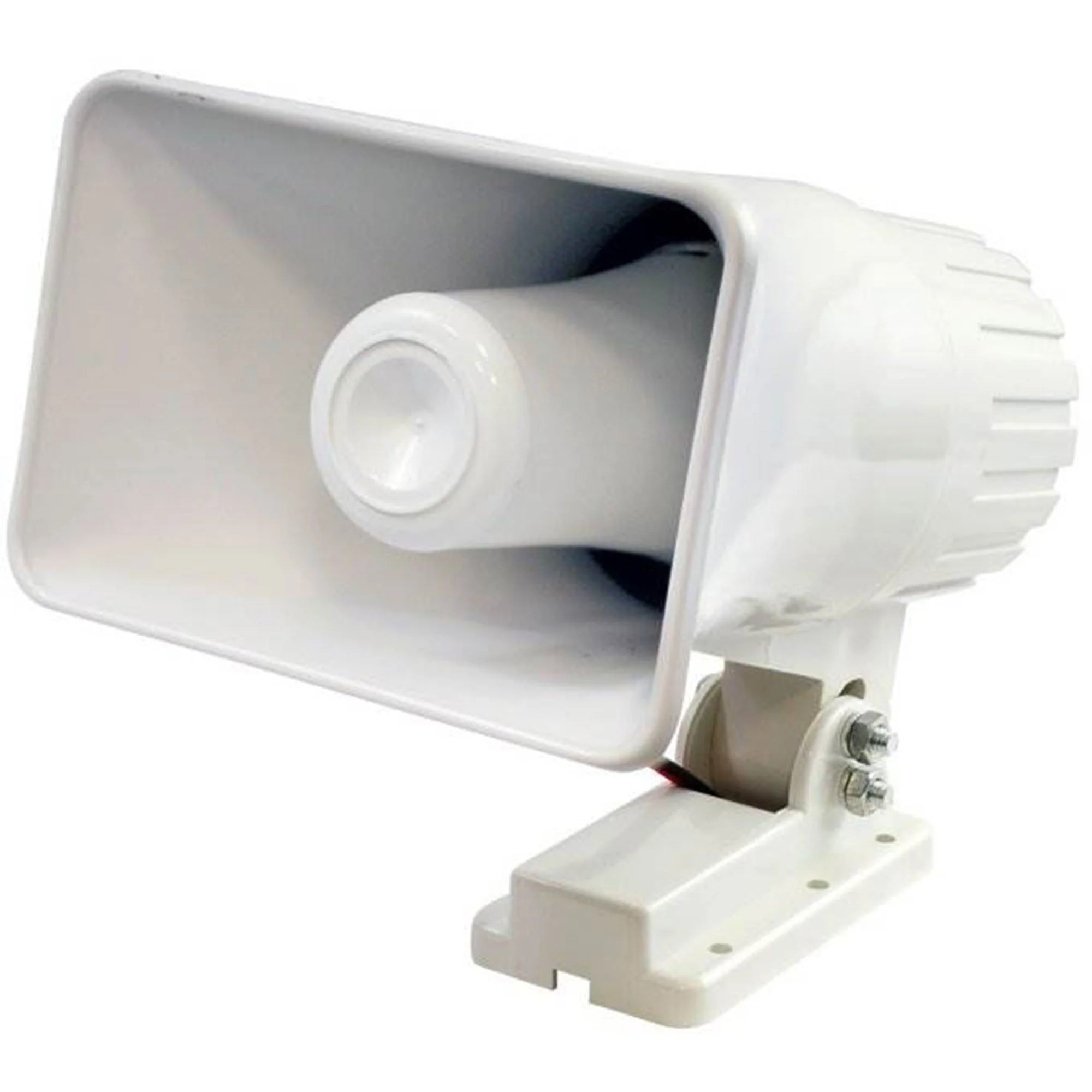 Pyle Pro 6" 50 Watts 8 Ohms Indoor and Outdoor PA Horn Speaker, White (2 Pack) - Image 2