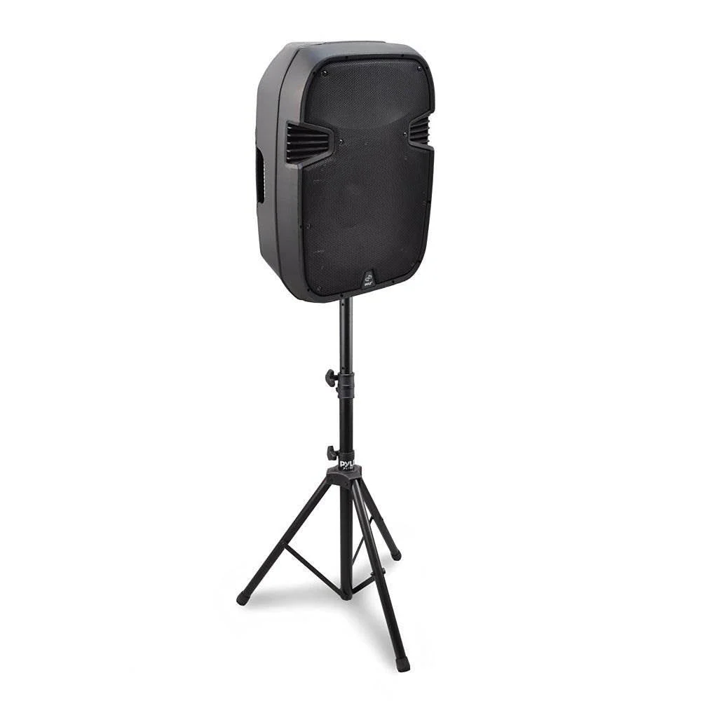 Pyle Pro Adjustable Extending Height Tripod Speaker Stand Holder Mount, 2-Pack - Image 4