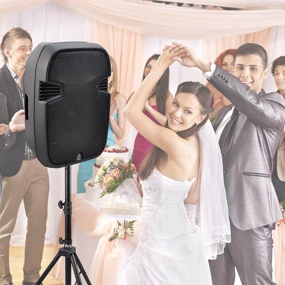 Pyle Pro Adjustable Extending Height Tripod Speaker Stand Holder Mount, 2-Pack - Image 5