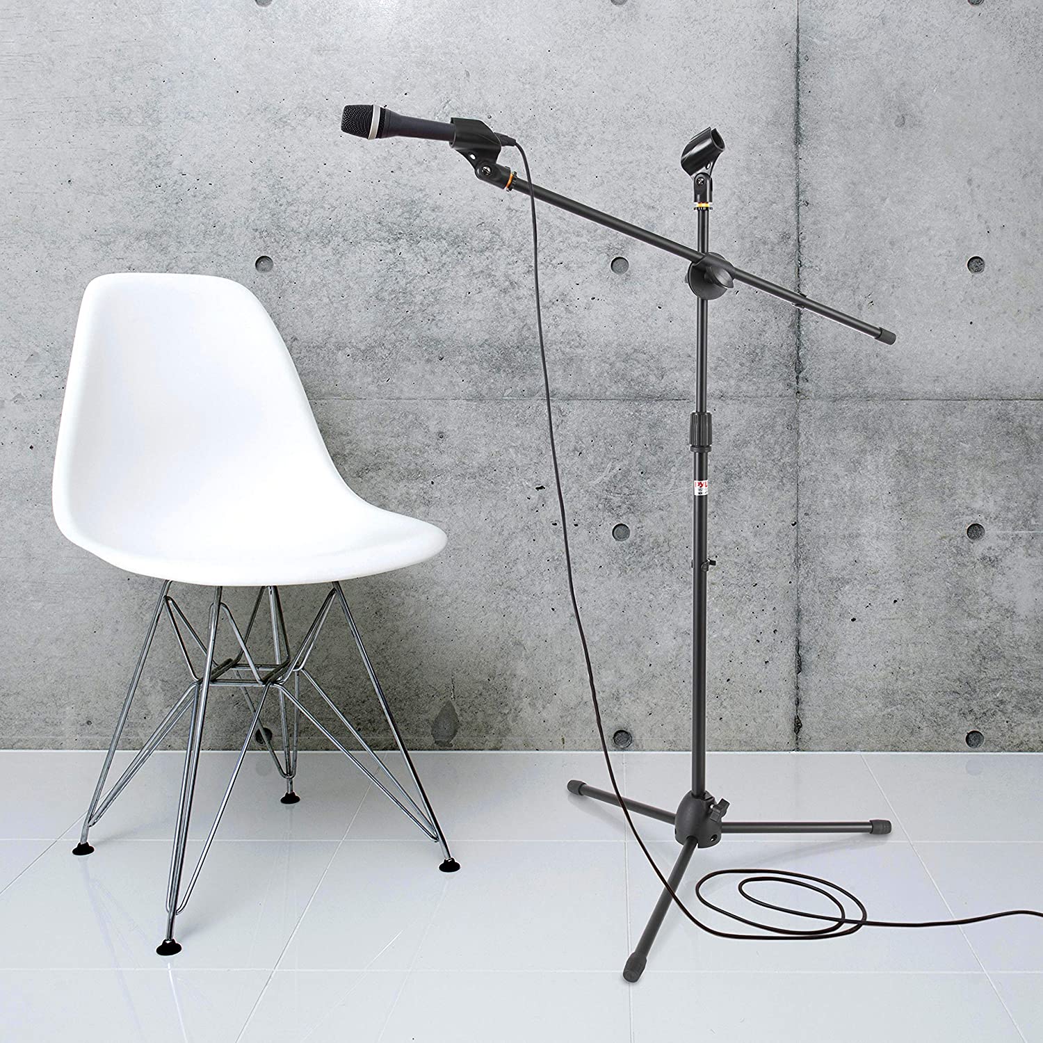 Pyle Pro Adjustable Universal Microphone Tripod Stands with Carry Bag, Set of 2 - Image 8