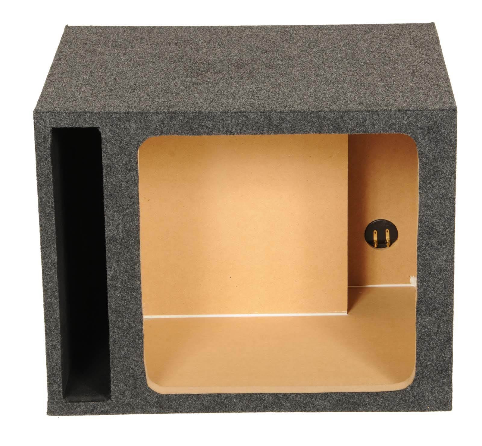 Q Power HD115 15" Single Heavy Duty Vented Square Subwoofer Sub Enclosure Box - Image 2