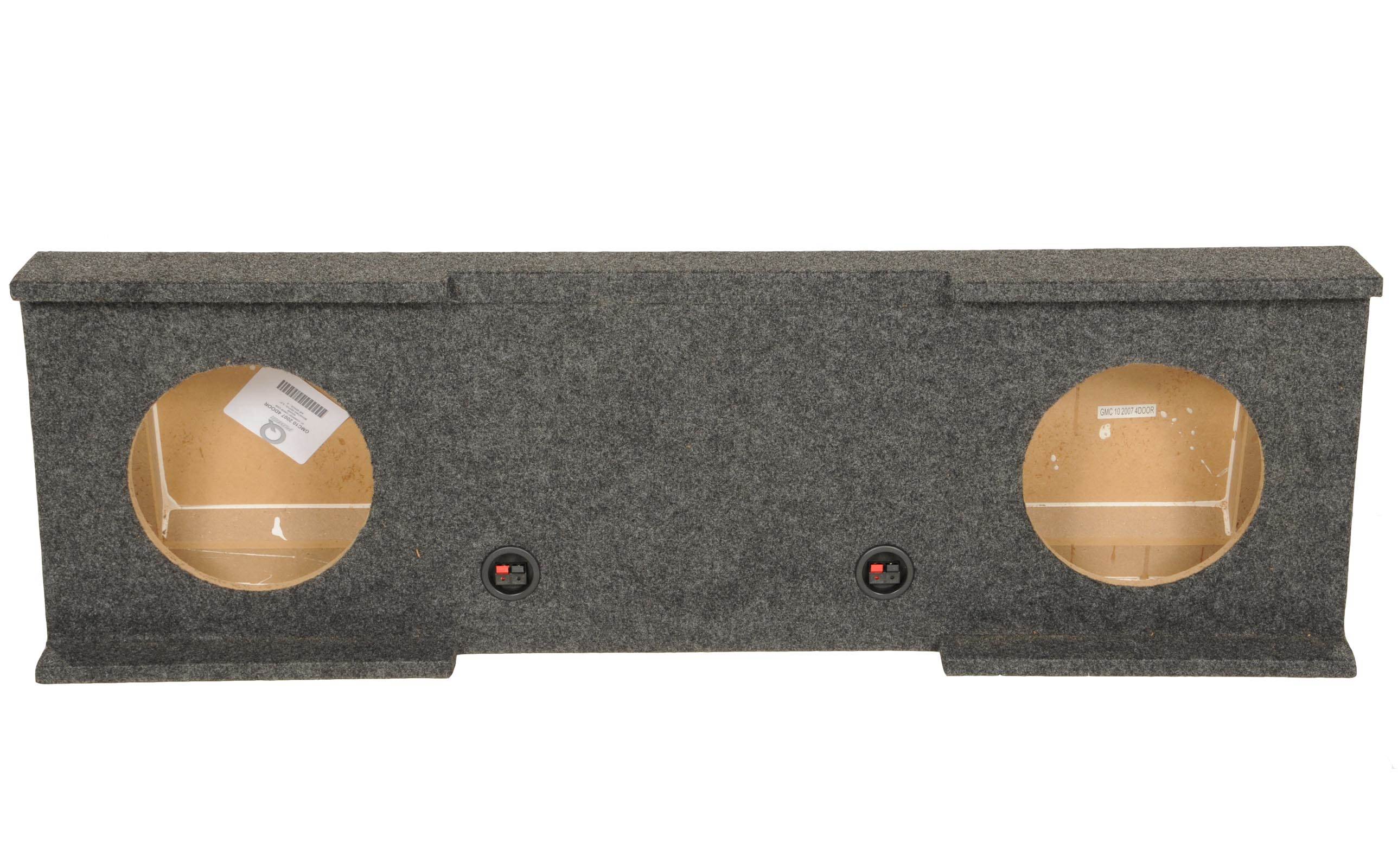QPower Dual 10" Sub Box - Chevy Silverado Crew Cab & GMC Sierra Crew Cab 07-13 - Image 6