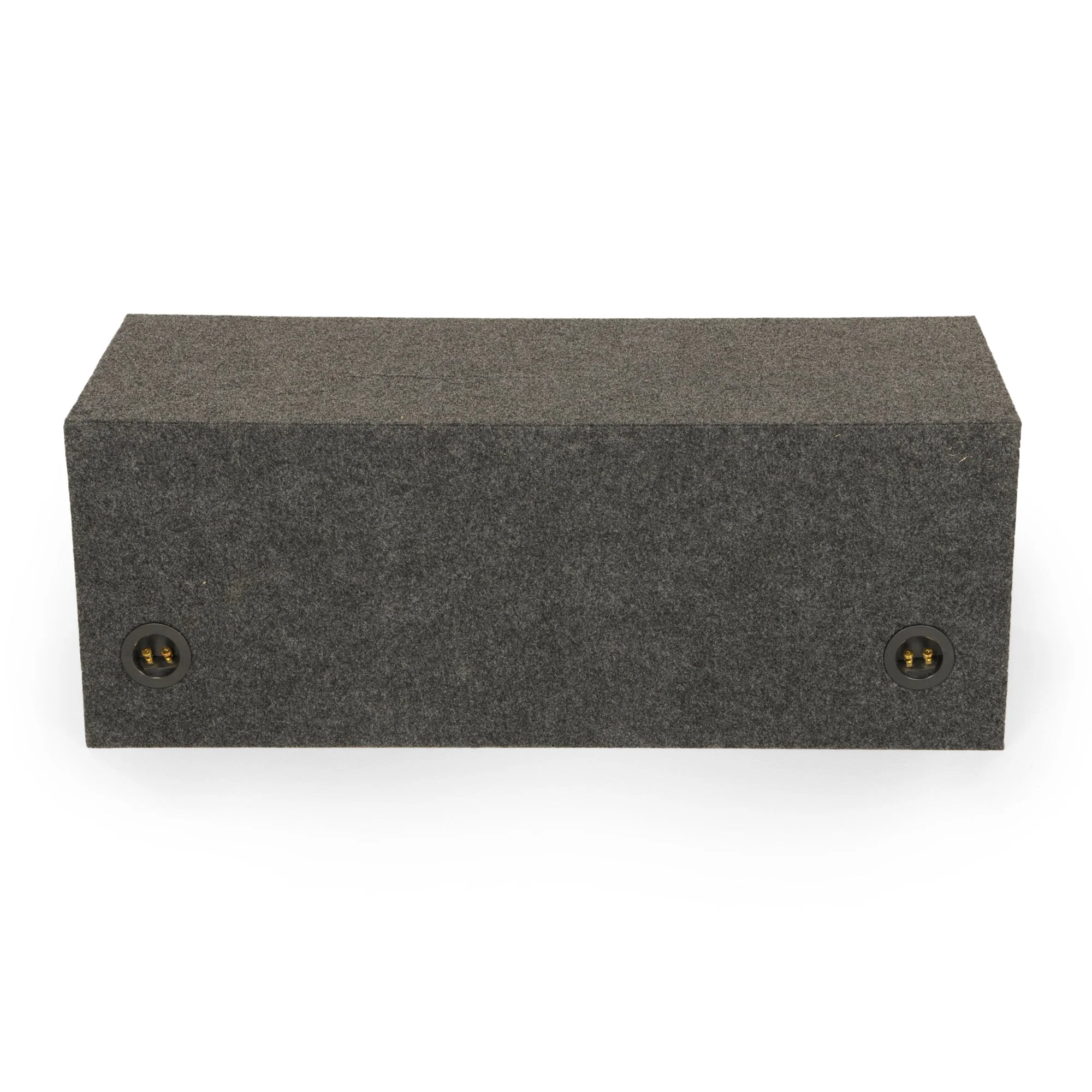 QPower QBASS Dual 10 Inch Car Audio Subwoofer Enclosure Box, Charcoal (2 Pack) - Image 5