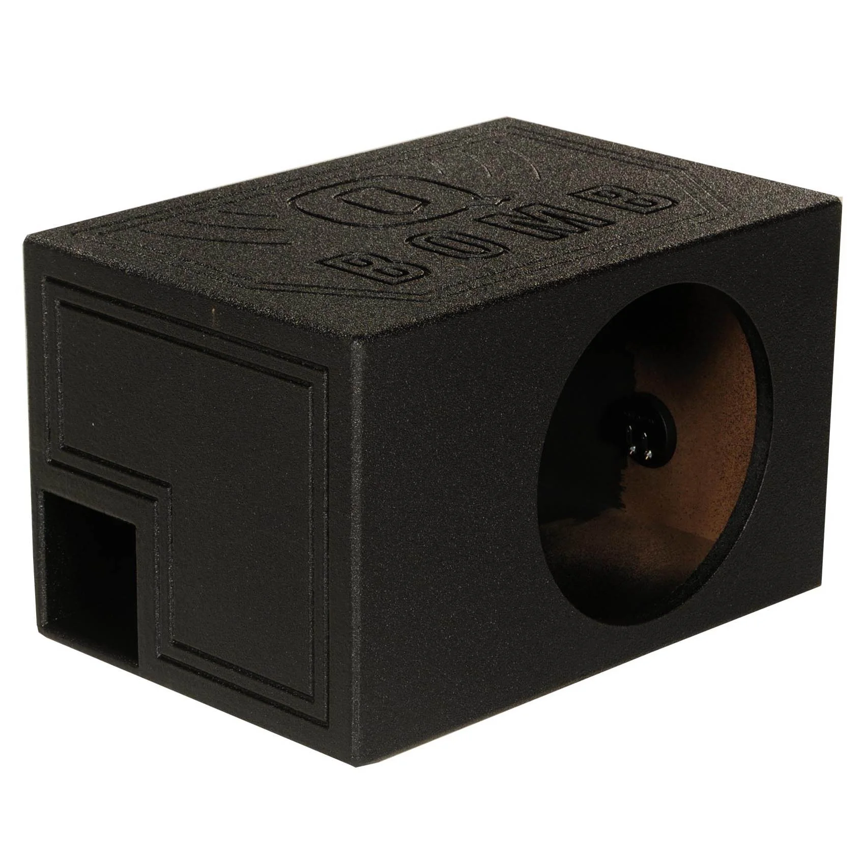 QPower QBOMB8VL Single 8 Inch Vented Ported Car Subwoofer Sub Box Enclosure - Image 4