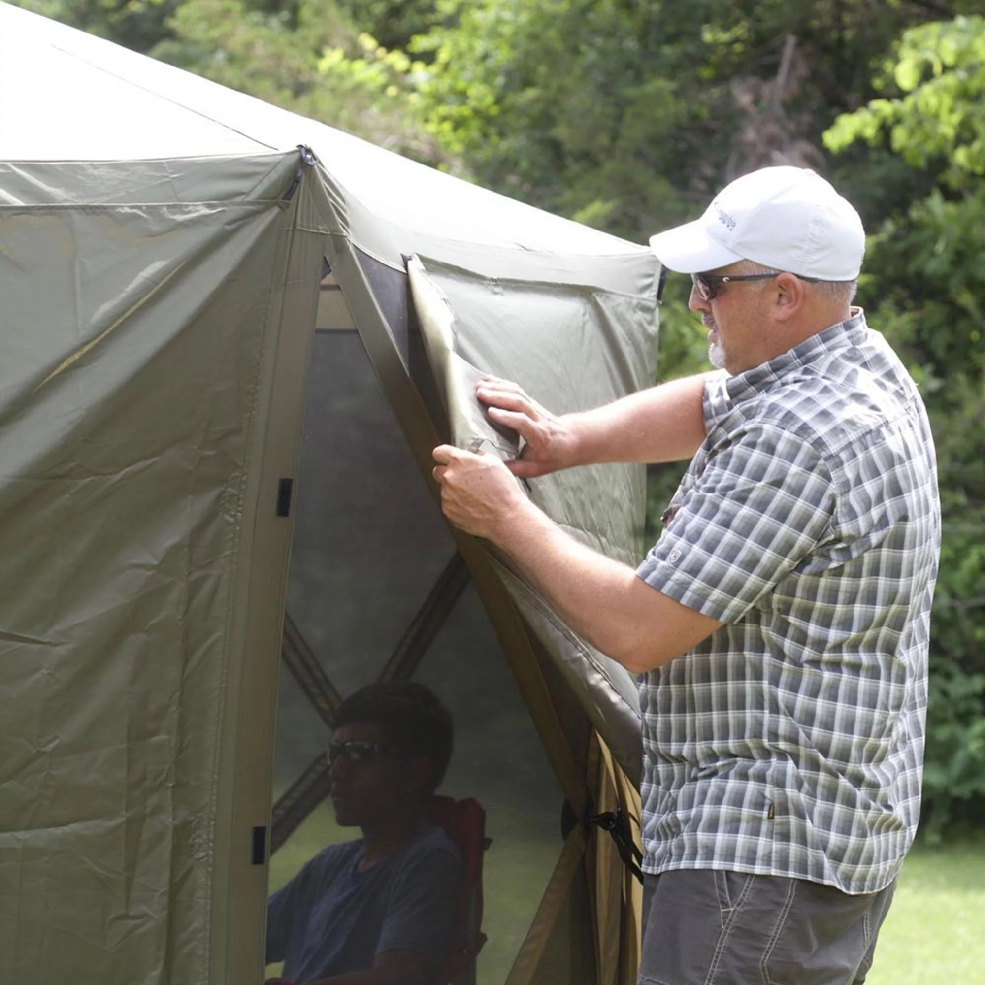 Quick-Set Screen Tent Wind & Sun Panels, Accessory Only, Green (OpenBox)(2 Pack) - Image 8