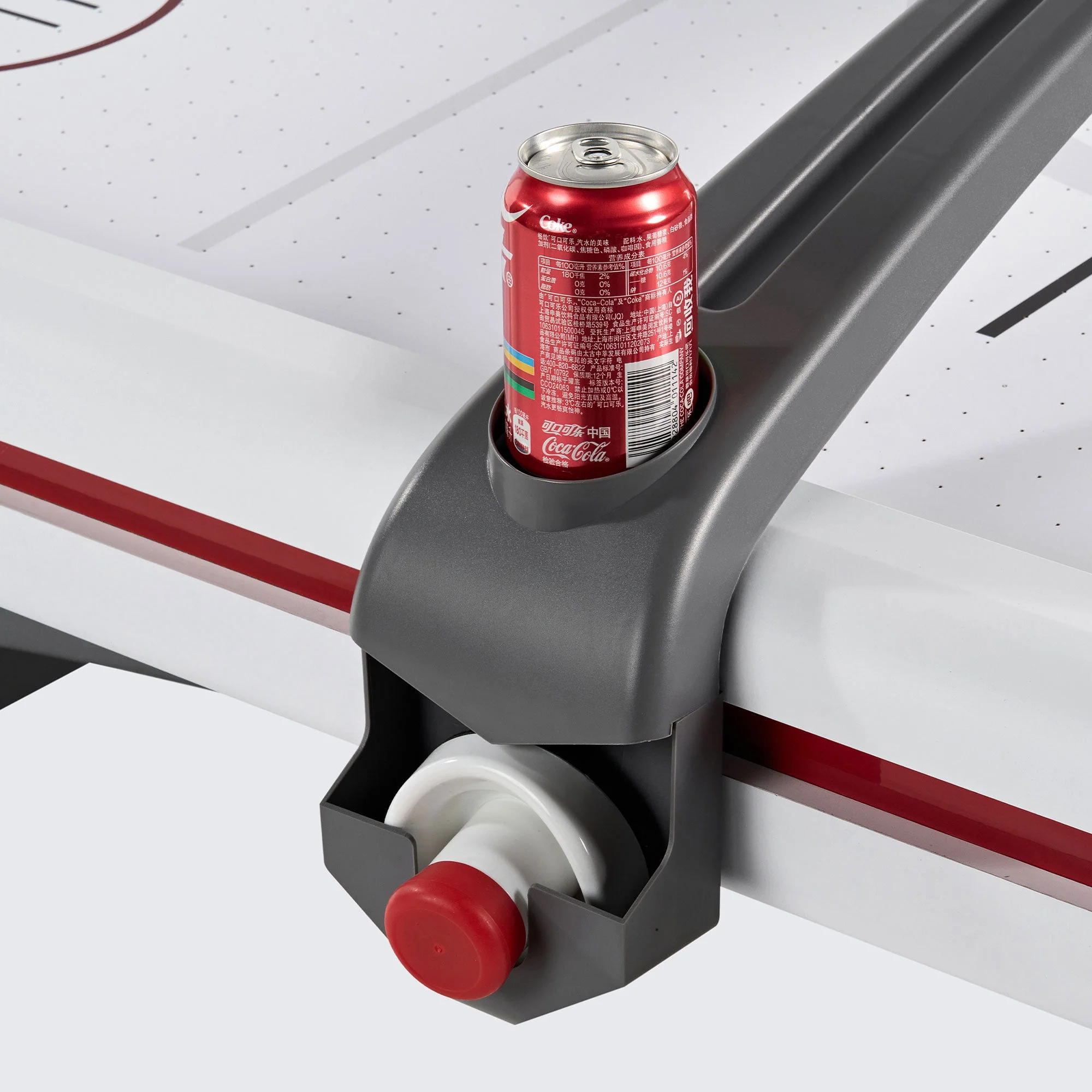 Rally and Roar 7 Foot Air Powered Hockey Table w/ Electronic Scorer, 2 Pucks and 2 Pushers - Image 9