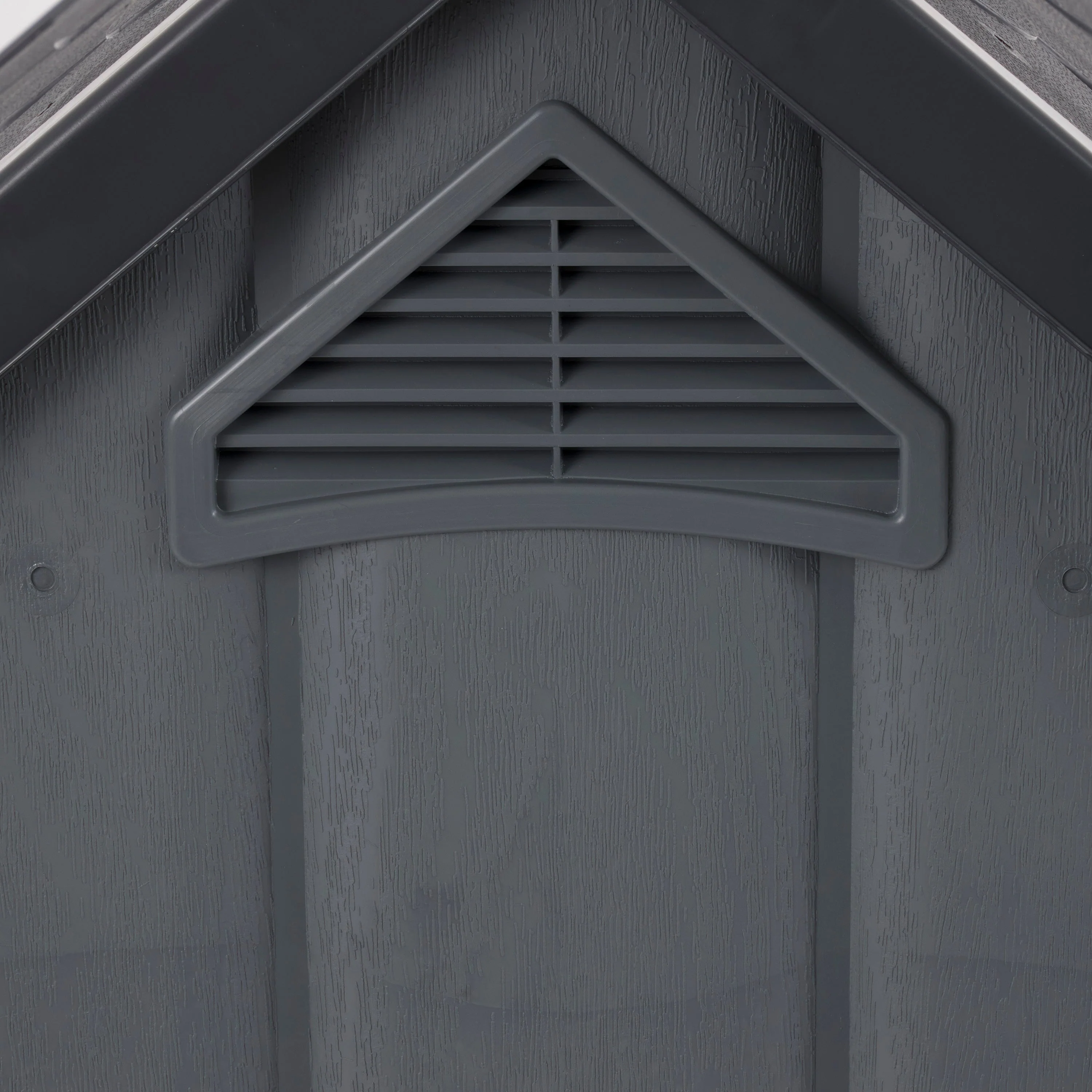 Ram Quality Products Outdoor Pet House Large Waterproof Dog Kennel Shelter, Gray - Image 9