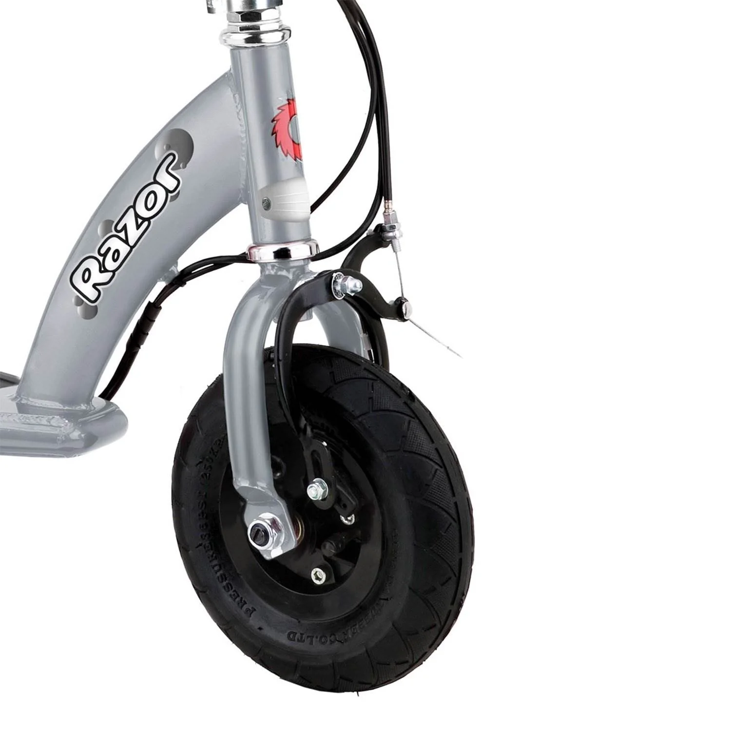 Razor E100 Kids Motorized 24 Volt Electric Powered Ride On Scooter, Silver - Image 3
