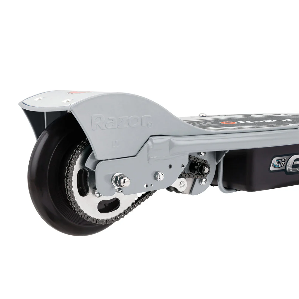 Razor E100 Kids Motorized 24 Volt Electric Powered Ride On Scooter, Silver - Image 7