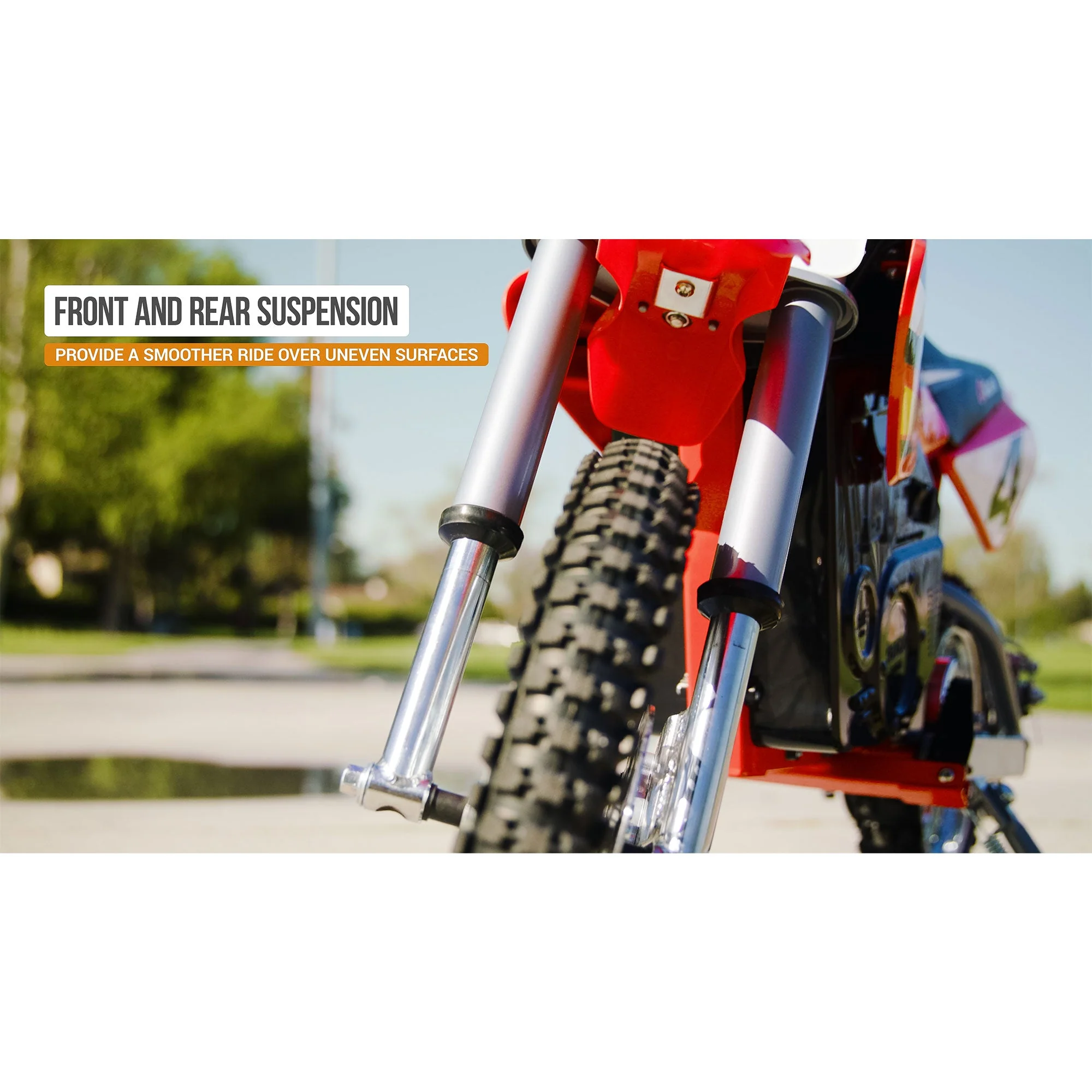 Razor Electric Ride On Dirt Rocket Kids Motorcross Motorcycle Bikes, (2 Pack) - Image 2