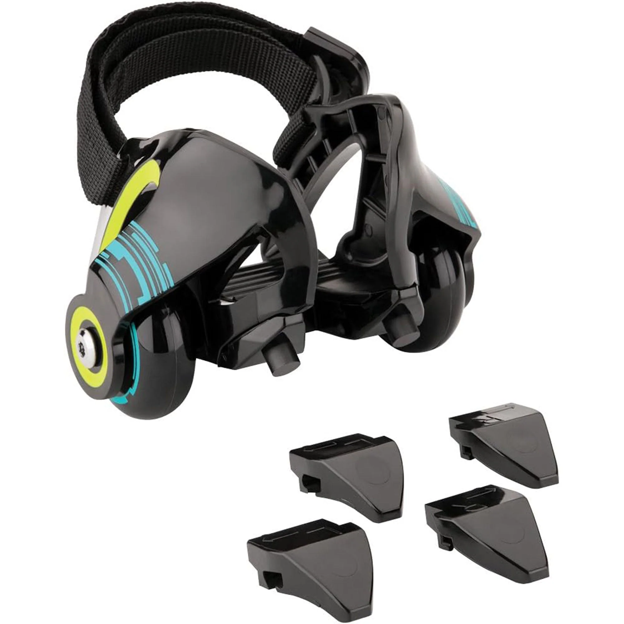 Razor Heavy Duty Jetts Heel Wheels with Included Spark Pads and Skid Pads, Green - Image 6
