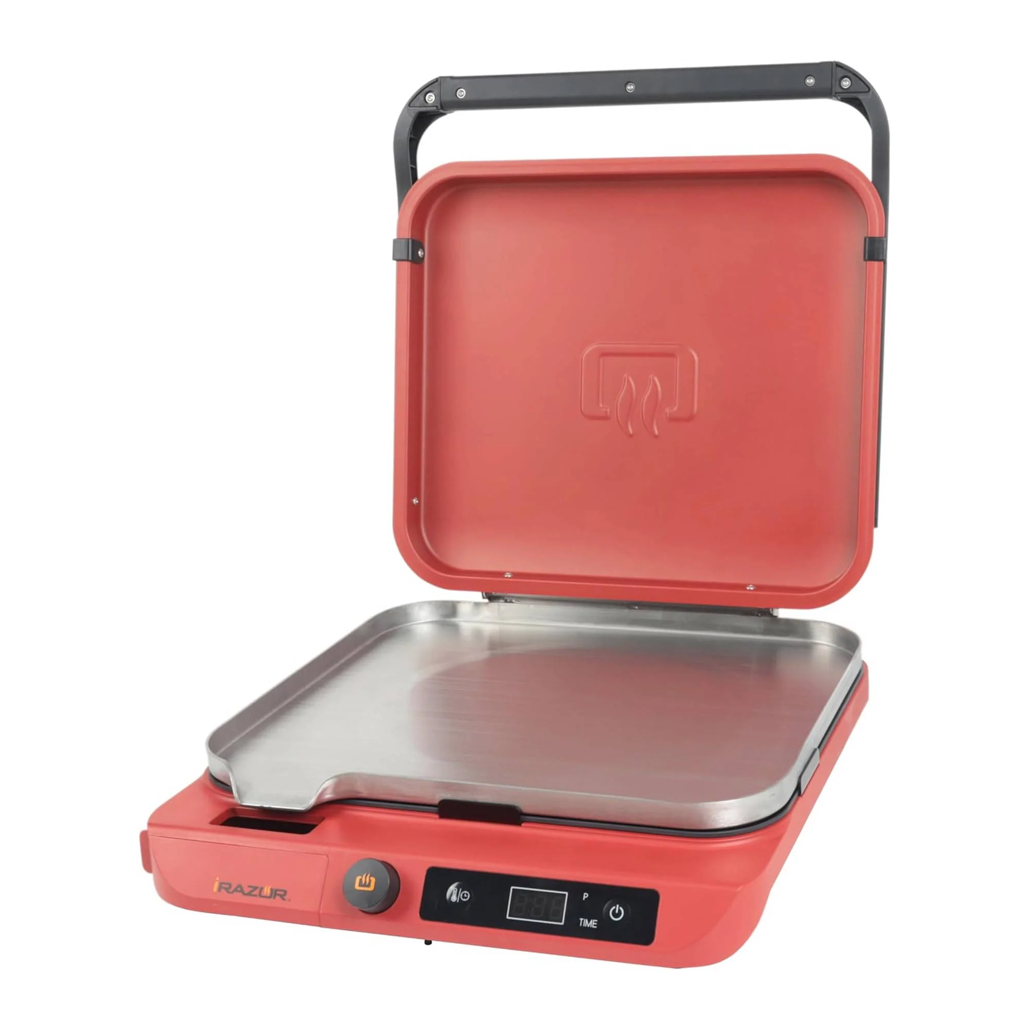 Razor I-Razor Portable Electric Induction Griddle with Temperature Control, Red - Image 3