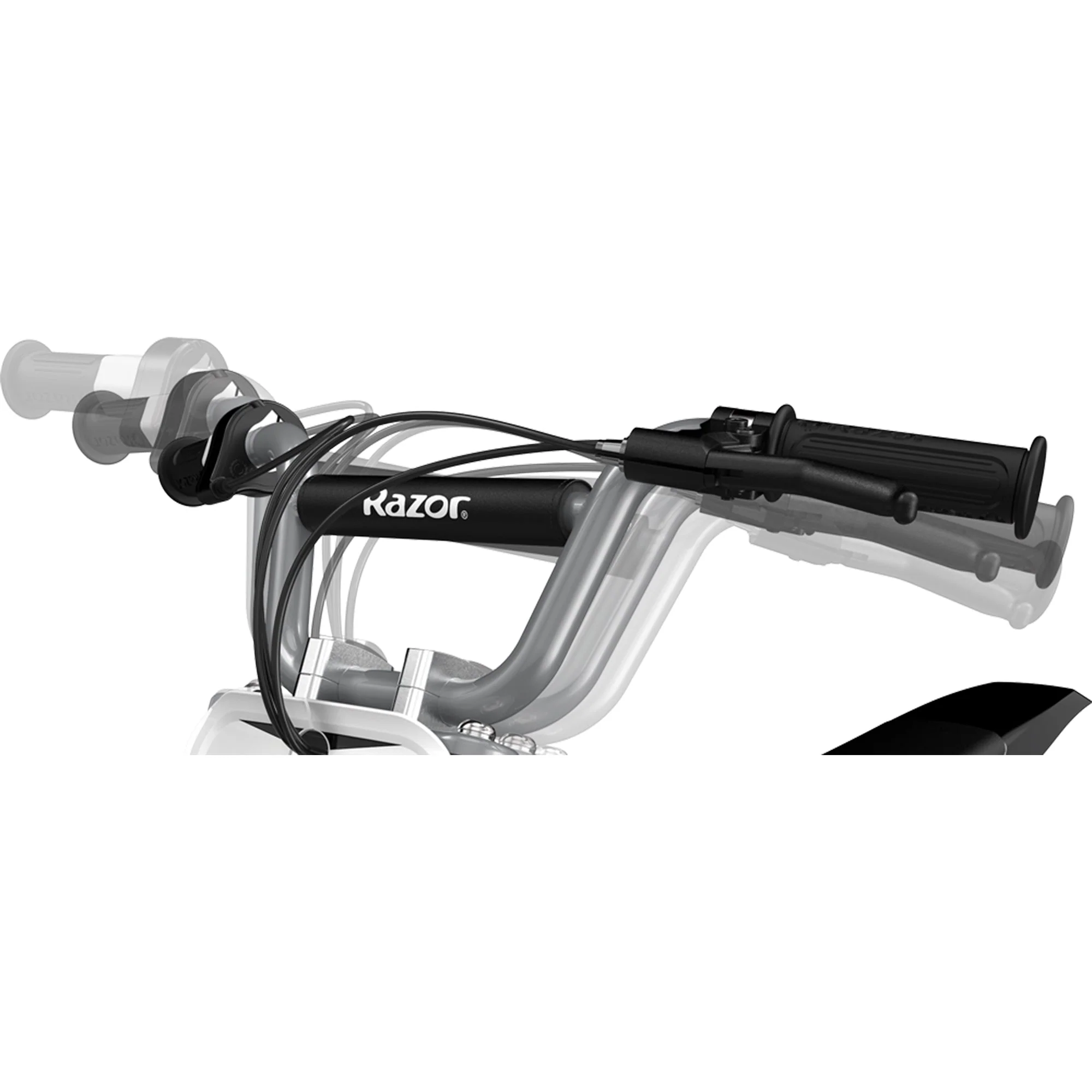 Razor MX400 Dirt Rocket 24V Electric Toy Motocross Motorcycle Dirt Bike, Black - Image 8