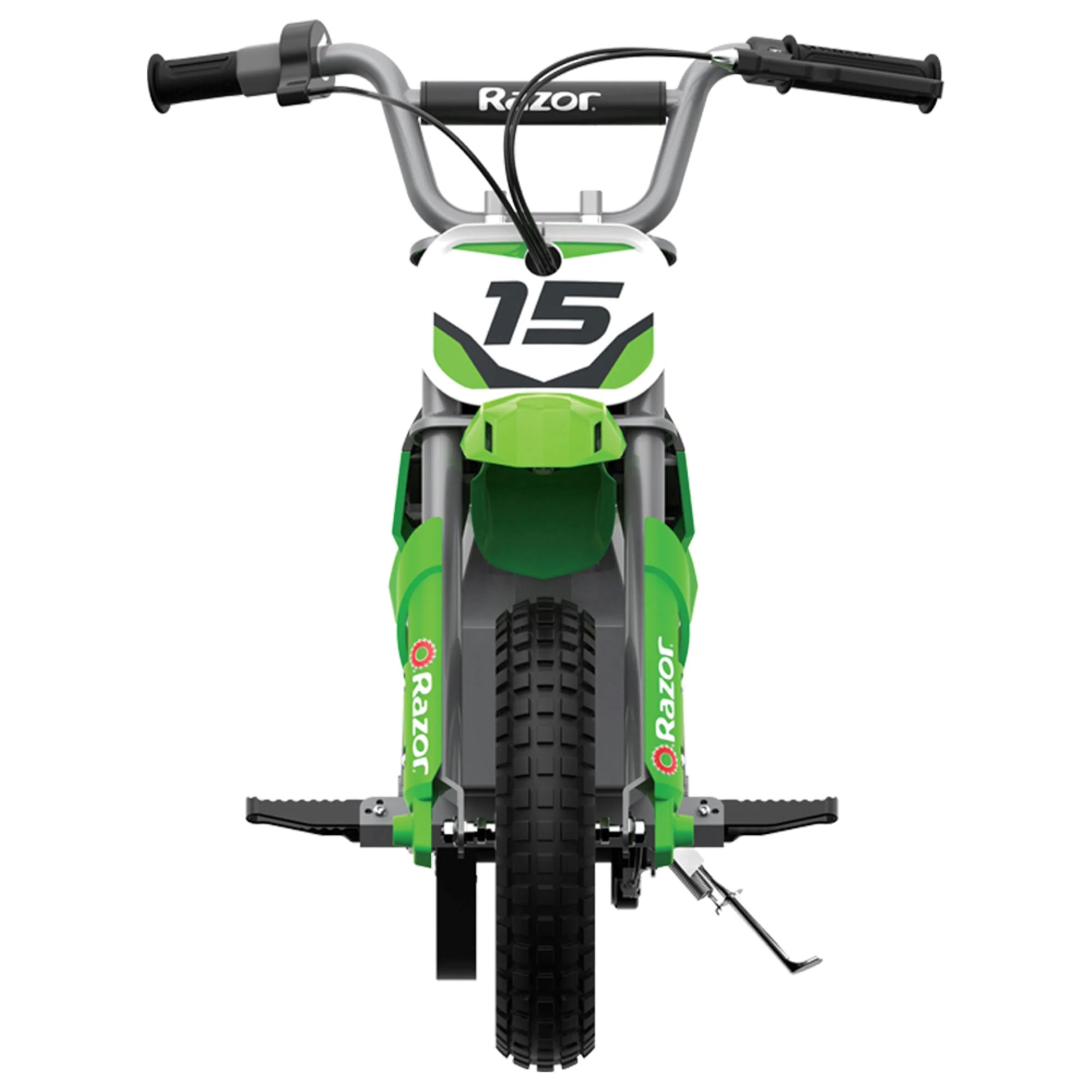 Razor MX400 Dirt Rocket 24V Electric Toy Motocross Motorcycle Dirt Bike, Green - Image 6