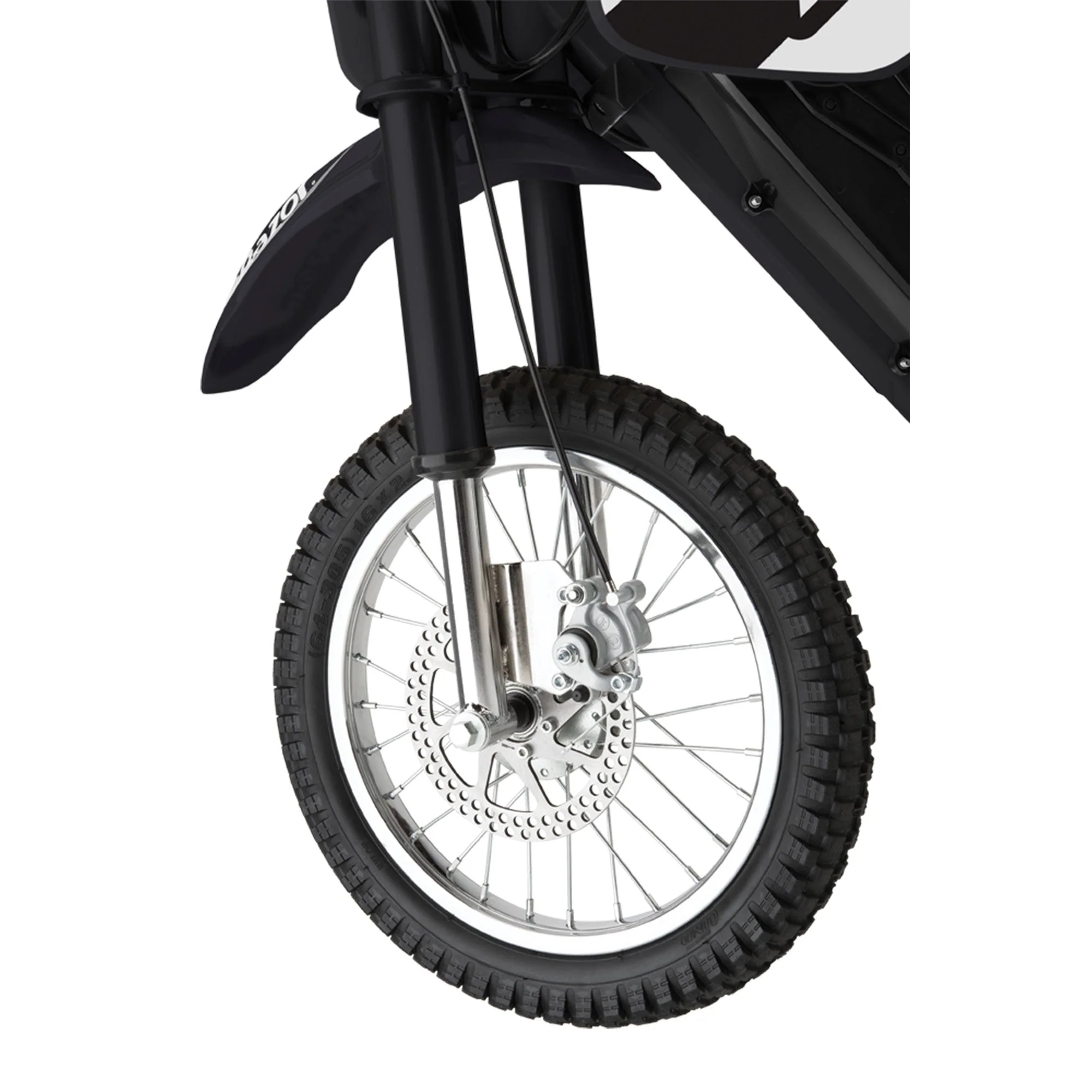 Razor MX650 Dirt Rocket Ride On Electric Motocross Dirt Bike, 1 Orange & 1 Black - Image 9