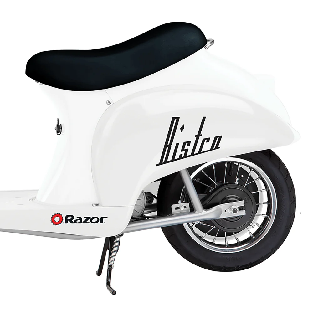 Razor Pocket Mod Euro 24V 250W Electric Motor Scooter (2-Pack), White & Blue - Image 5