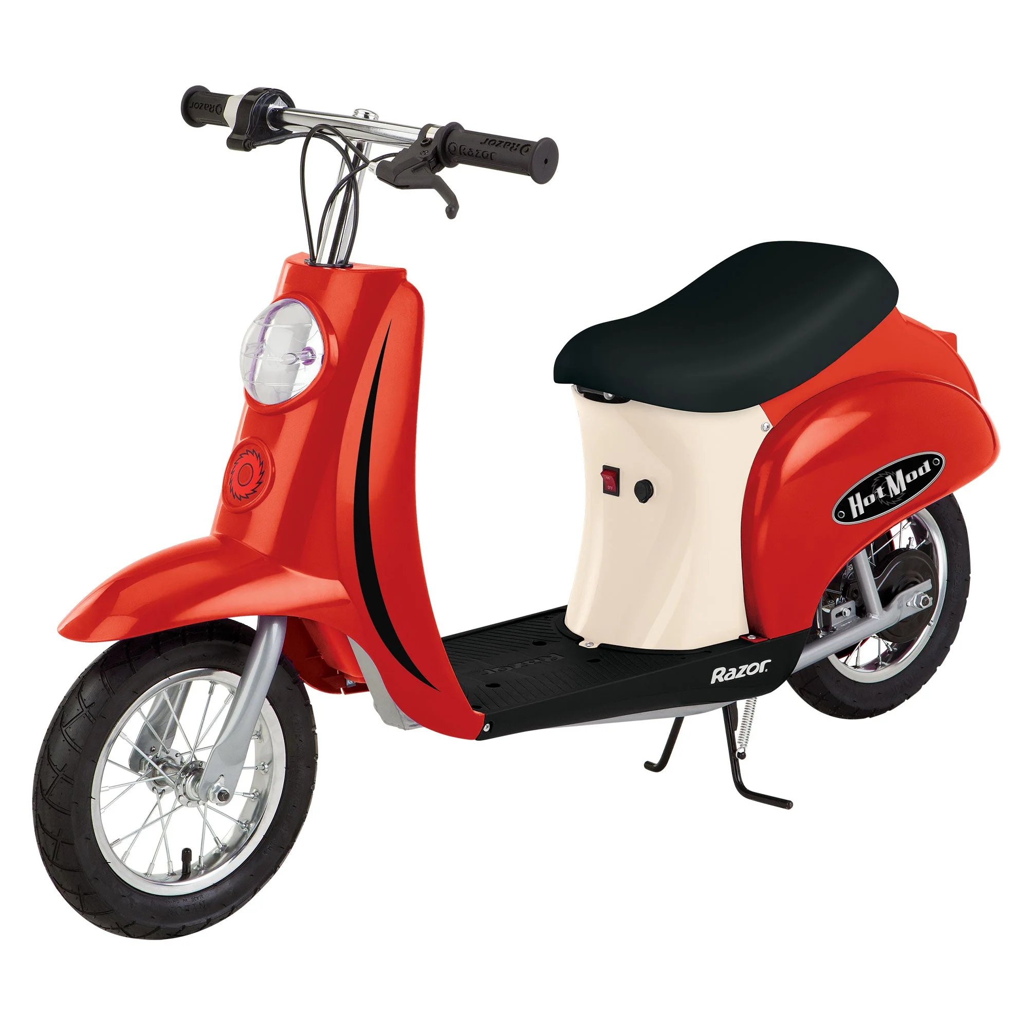 Razor Pocket Mod Mini Euro 24V 250W Electric Motor Scooter (2-Pack), Blue & Red - Image 9