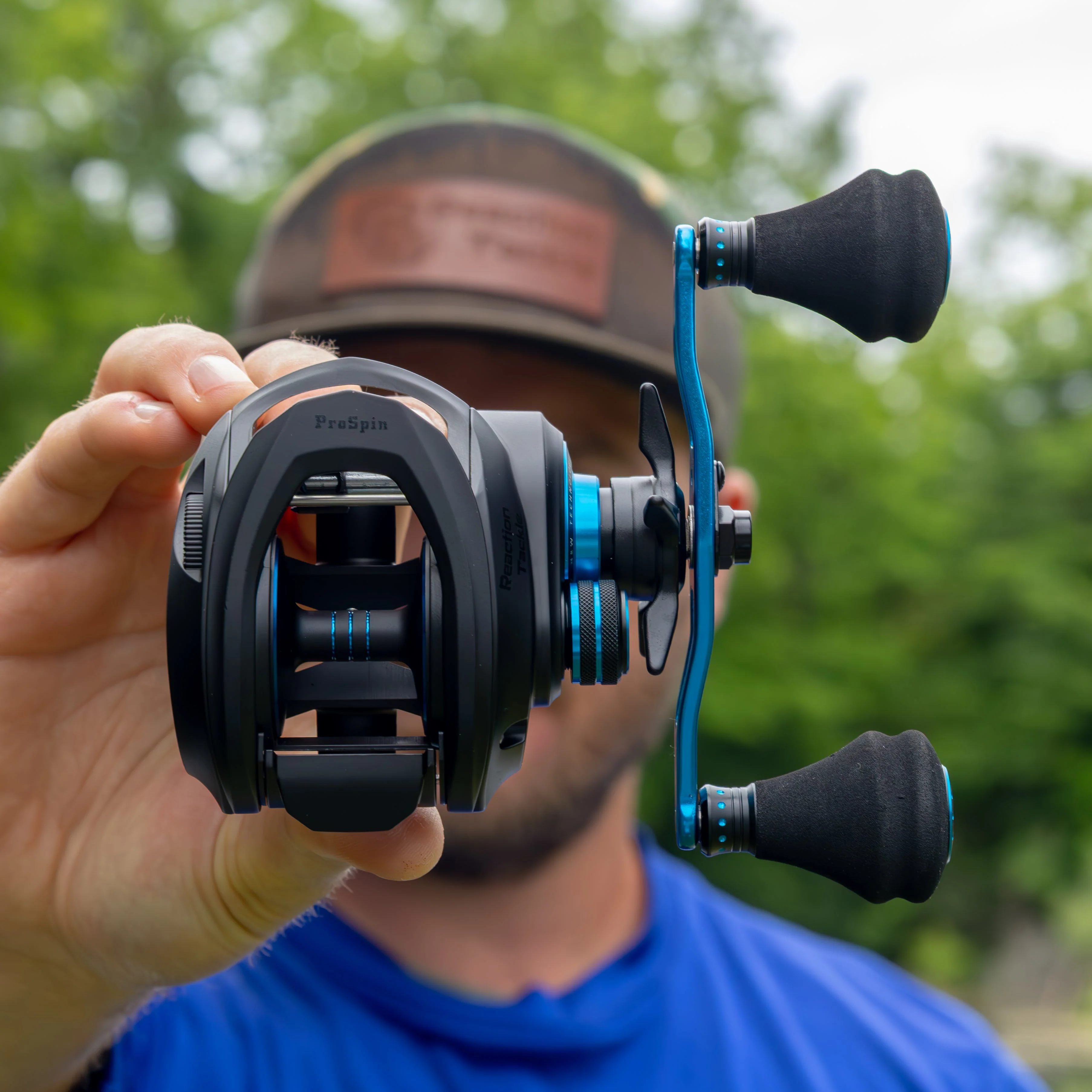 Reaction Tackle Baitcasting Fishing Reel – ProSpin Edition - 6.8:1 Gear Ratio - NEW - Image 4