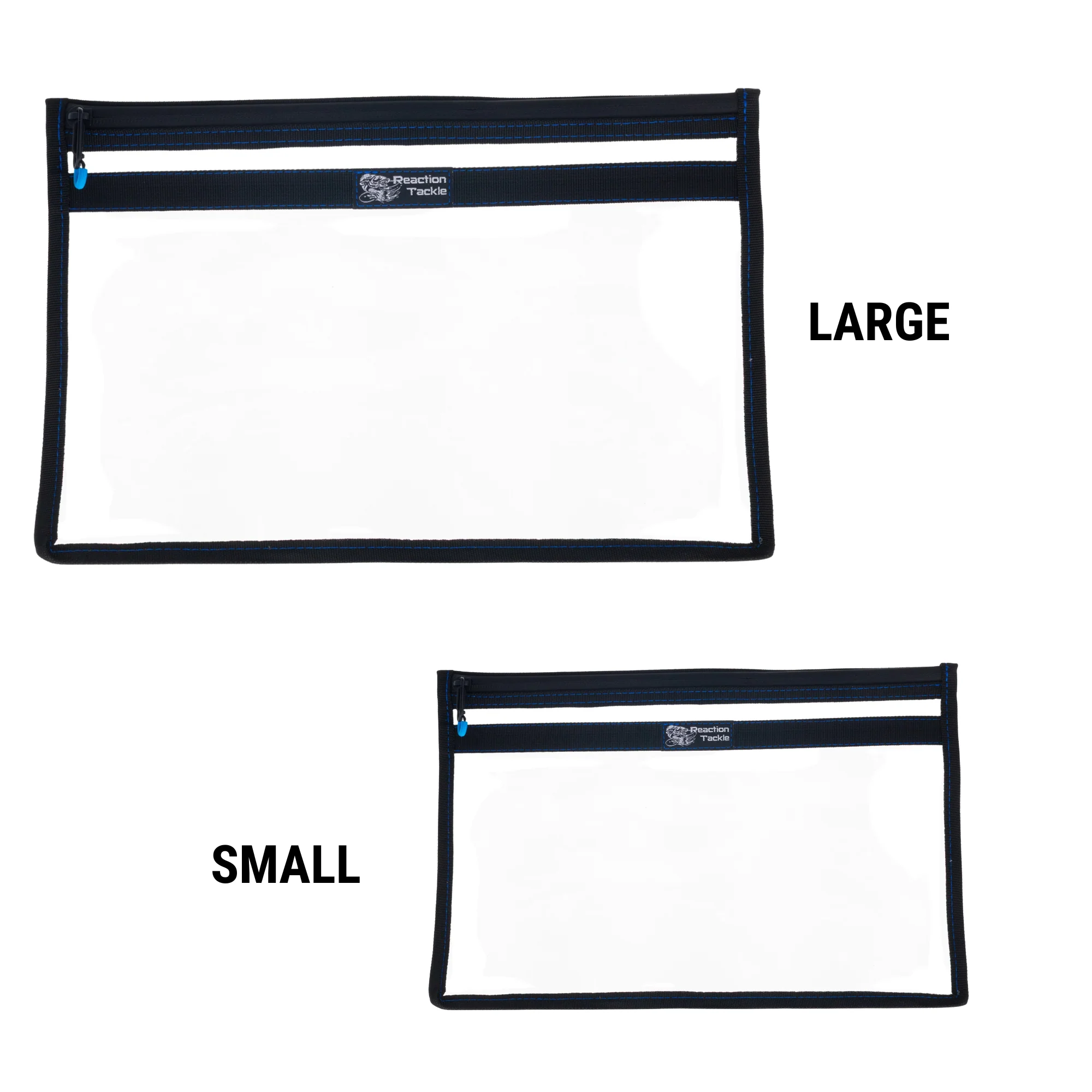 Reaction Tackle Clear Storage Bag Tackle Pak - Water-Resistant Plastic Storage - New - Image 18
