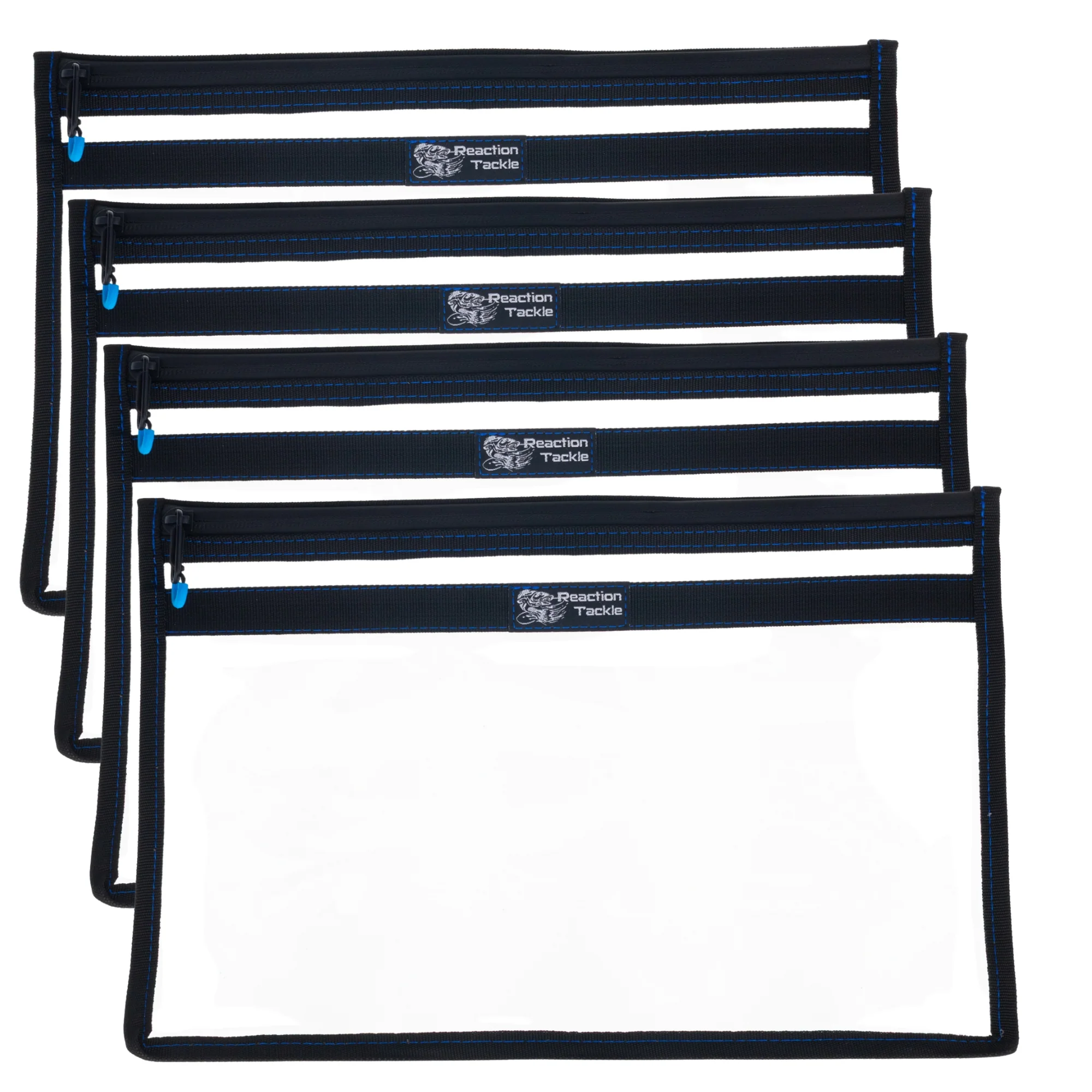 Reaction Tackle Clear Storage Bag Tackle Pak - Water-Resistant Plastic Storage - New - Image 25