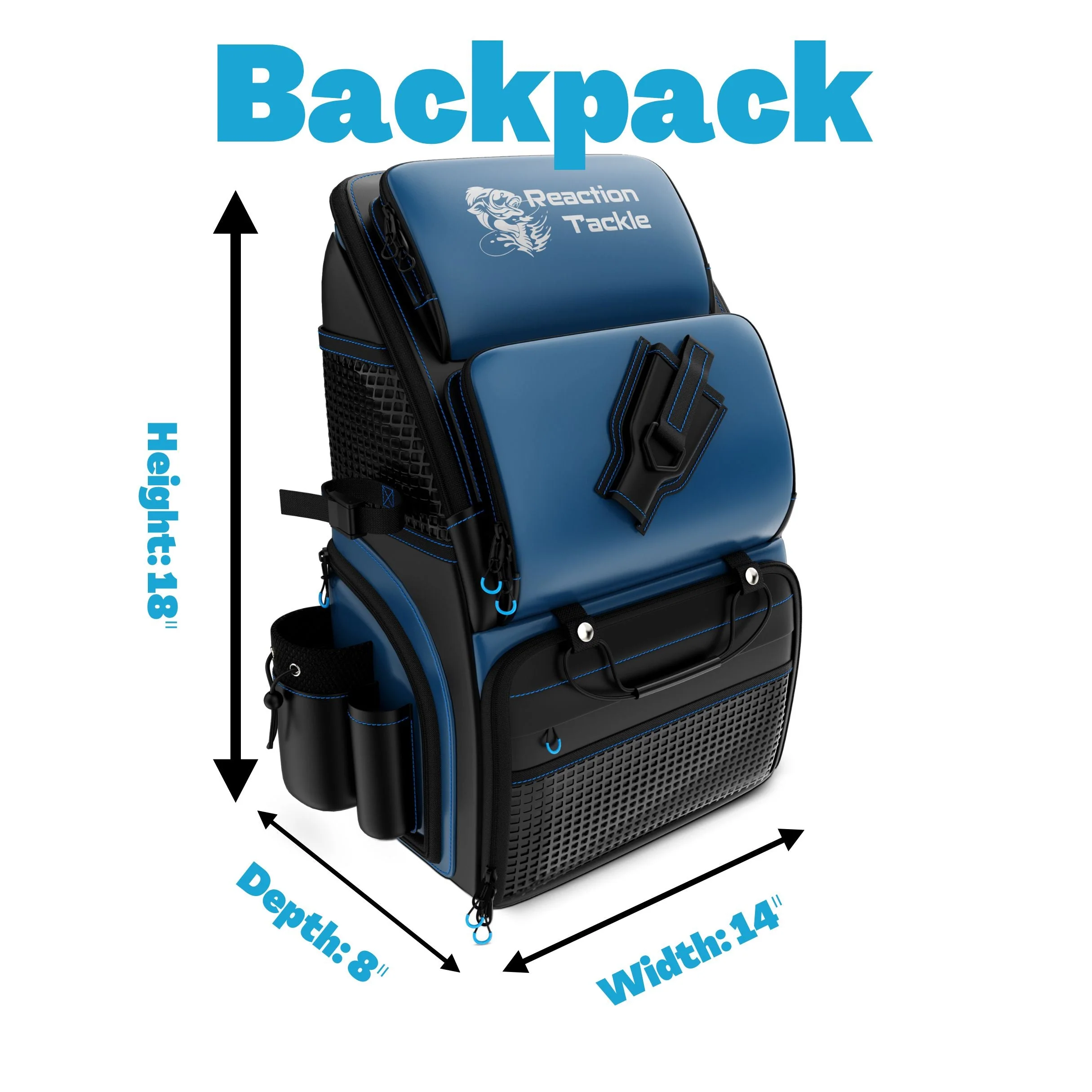 Reaction Tackle Fishing Backpack - Image 3