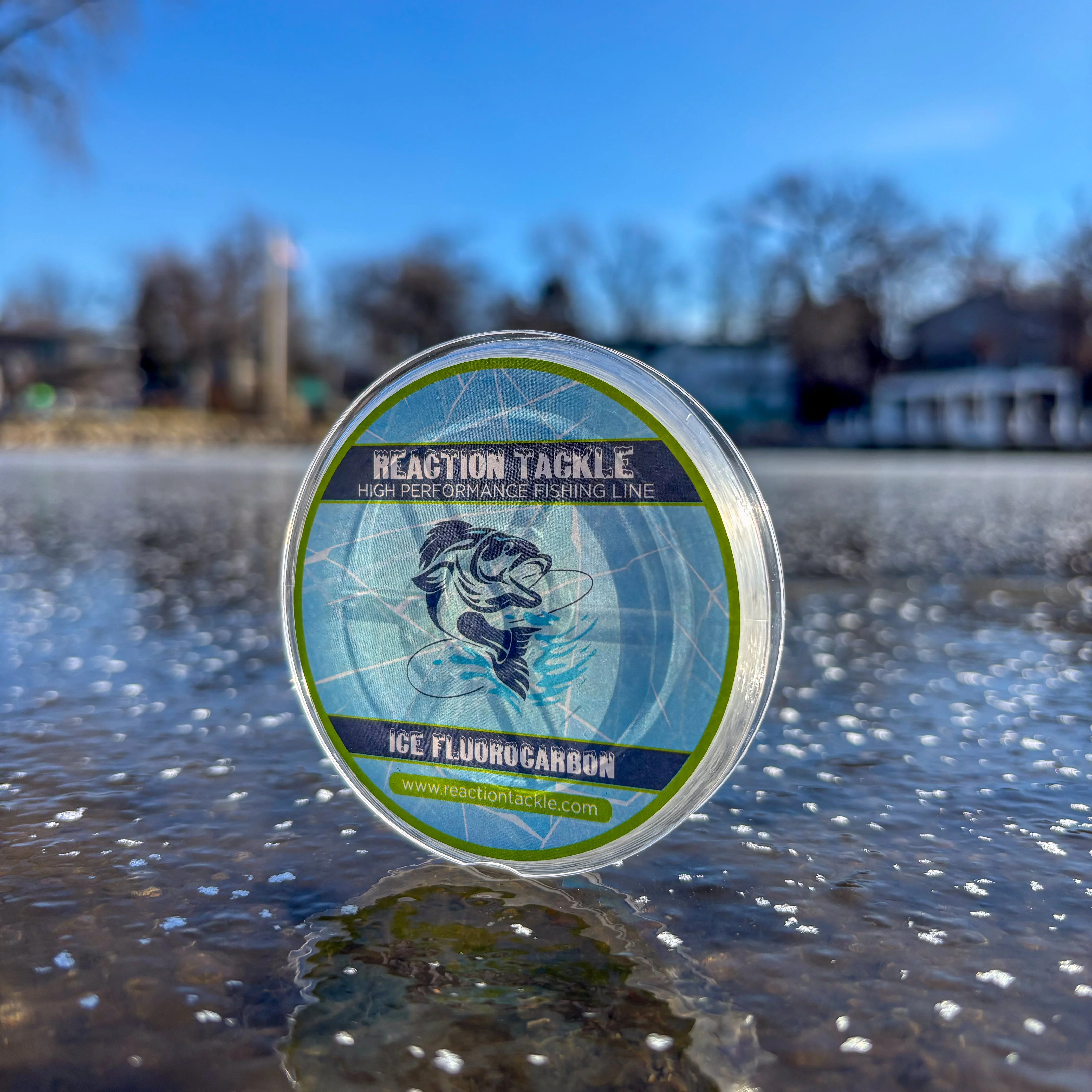 Reaction Tackle Ice Fluorocarbon Fishing Line or Leader - Image 2