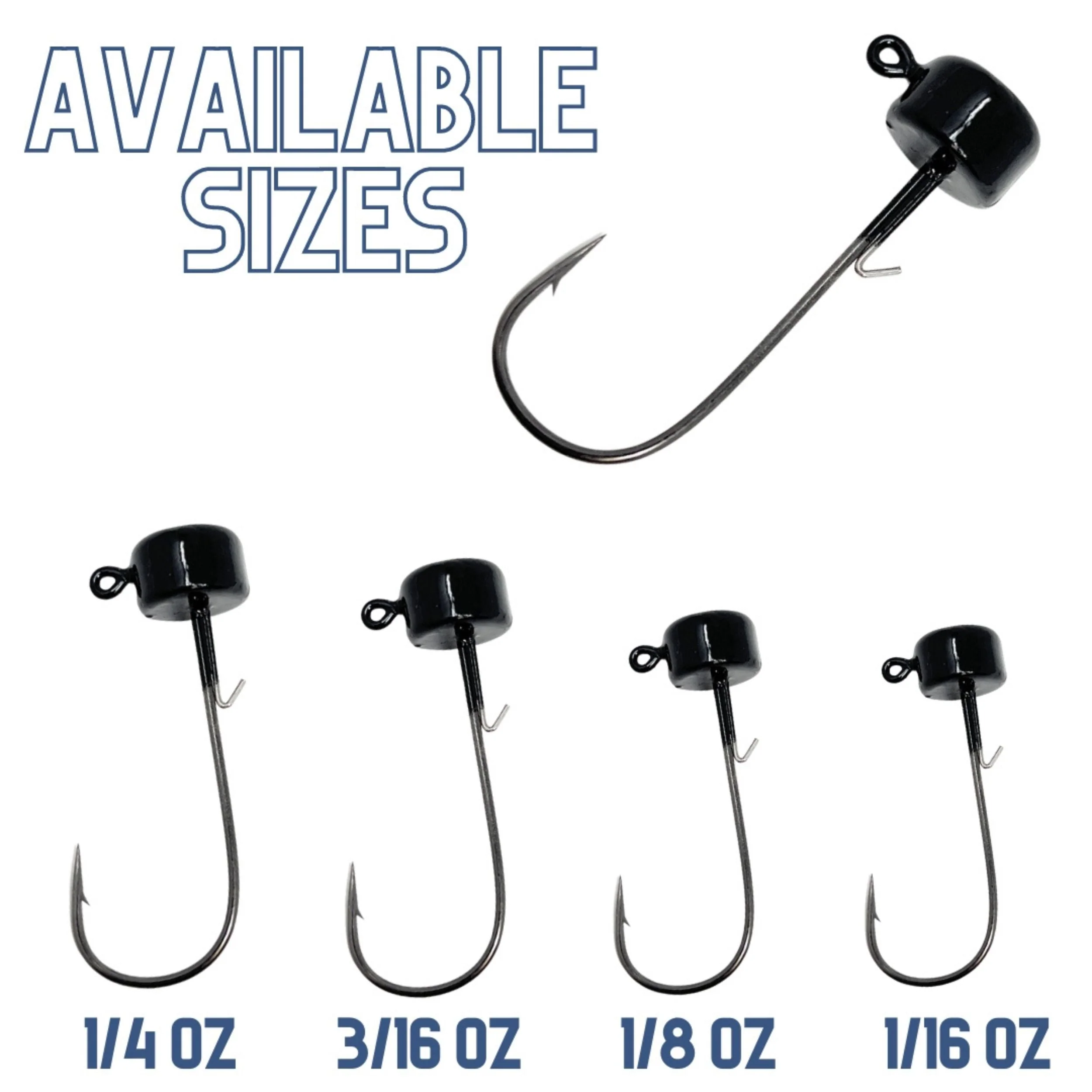 Reaction Tackle Lead Ned Rig - Shroom Jigs (25-Pack) - Image 11