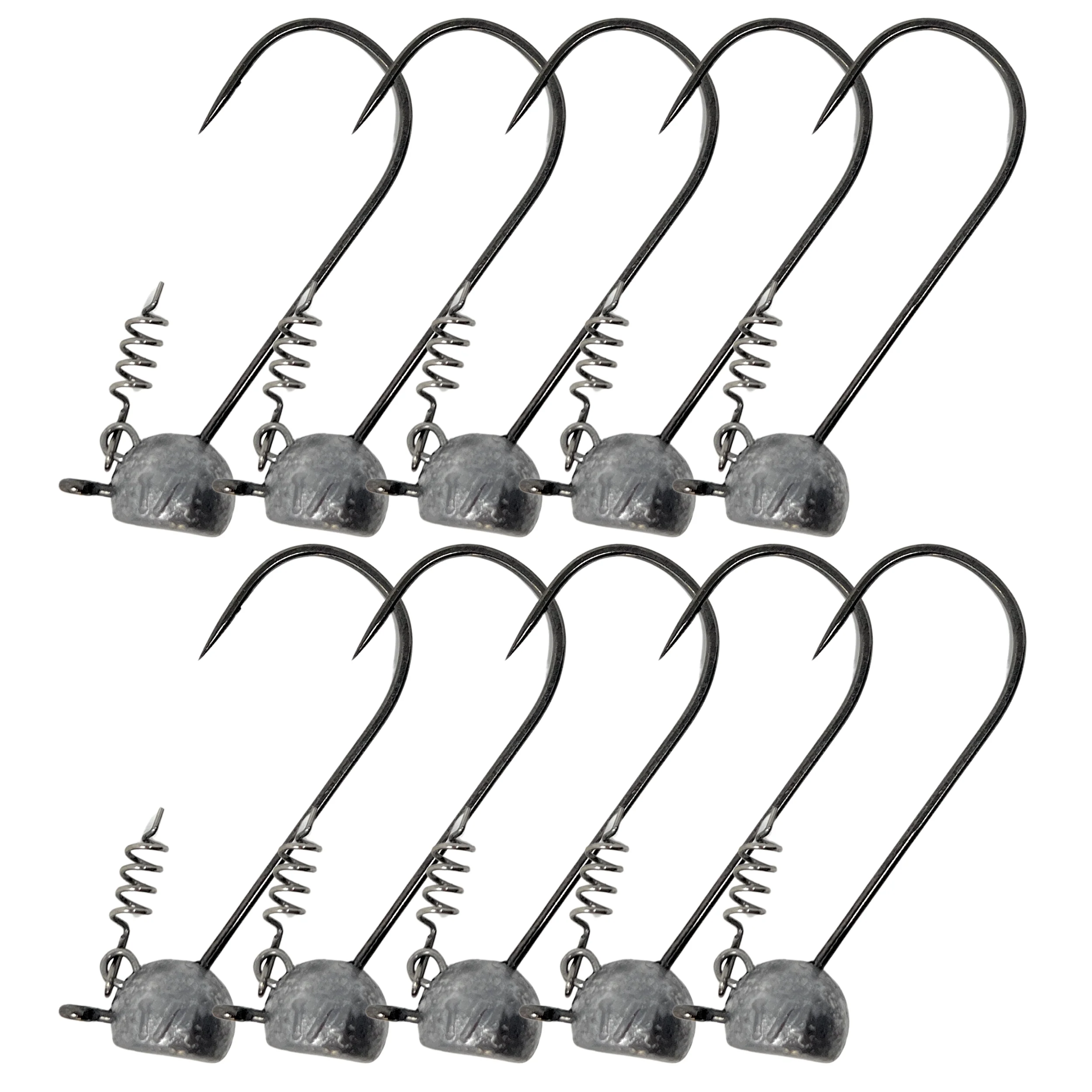 Reaction Tackle Lead Stand-Up Shaky Head Jigs (10 pack) - Image 8