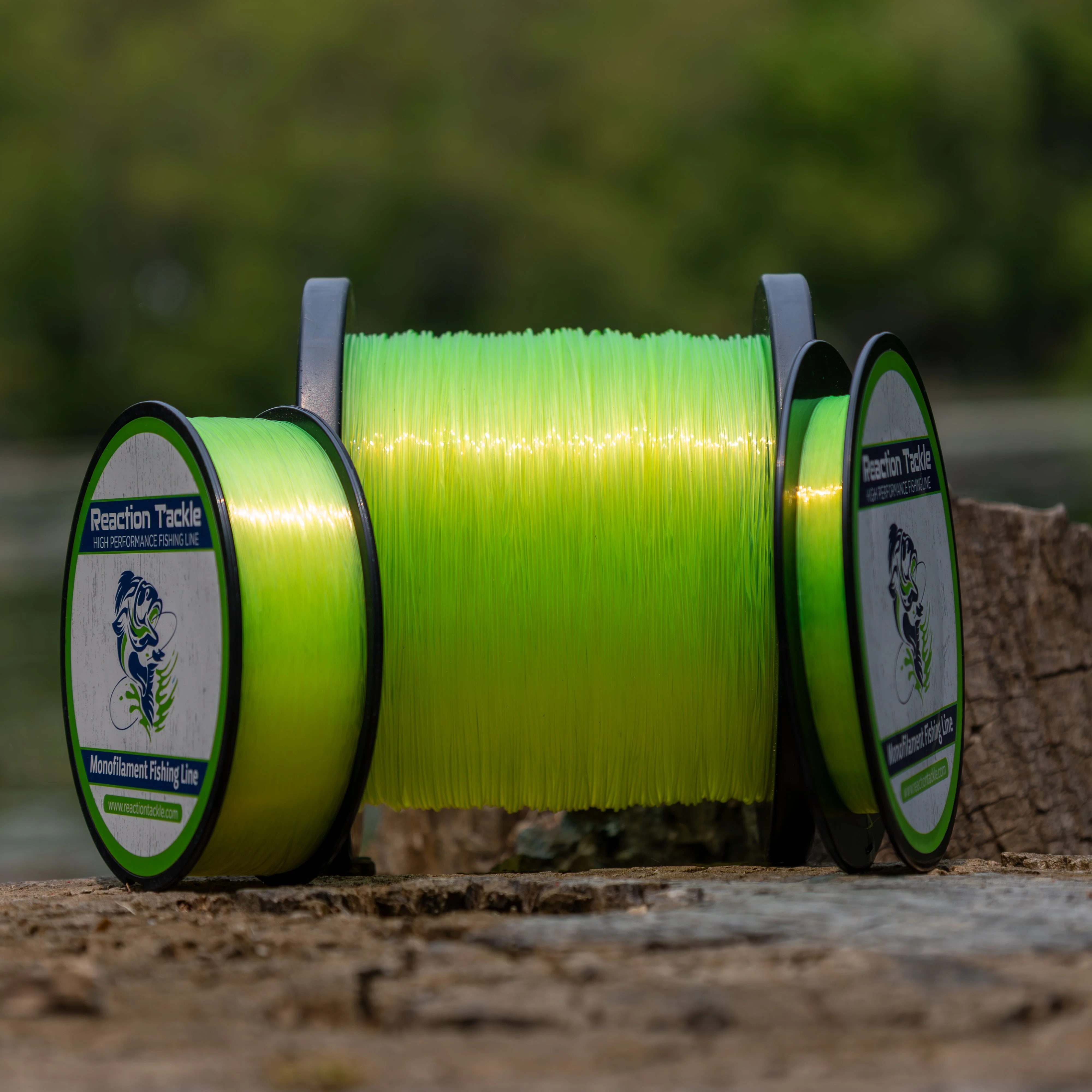 Reaction Tackle Nylon Monofilament Fishing Line - 1 Pound Jumbo Spools - Image 4