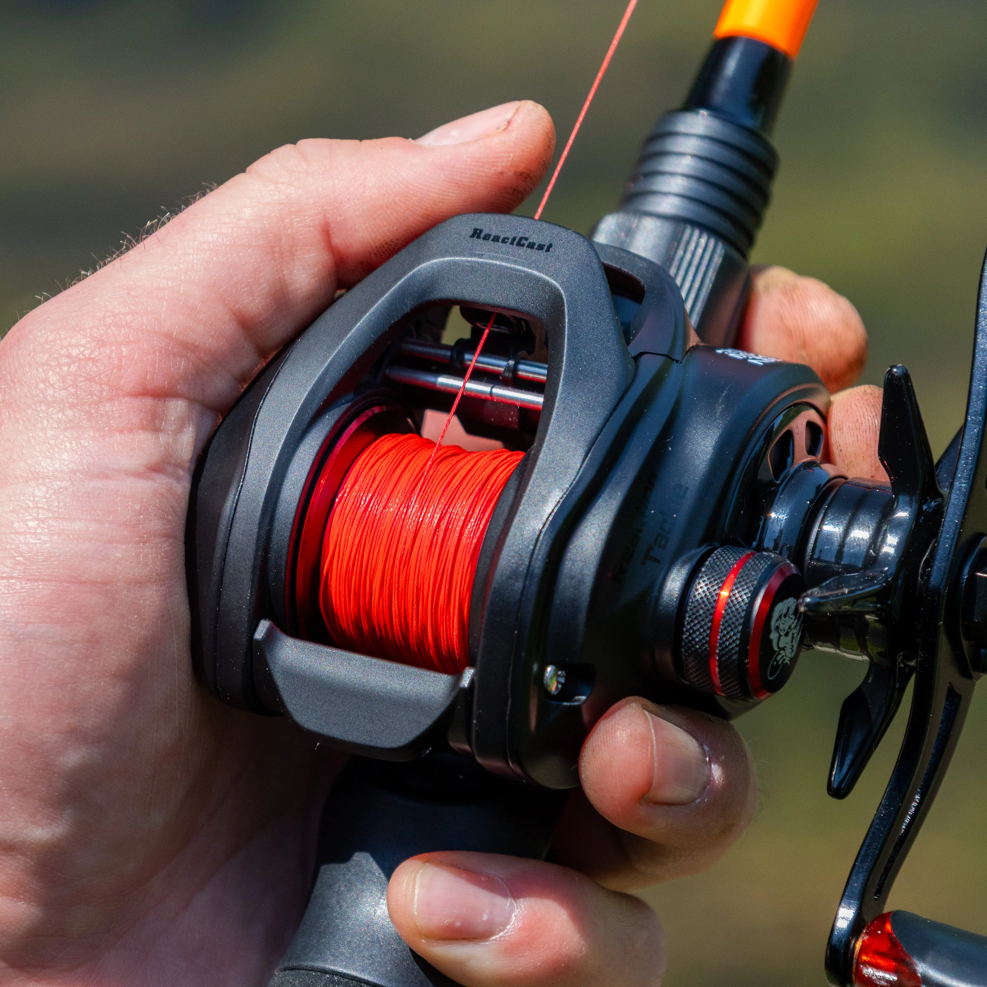 Reaction Tackle X8 Braided Fishing Line - NO FADE Red 8 Strand - NEW - Image 5