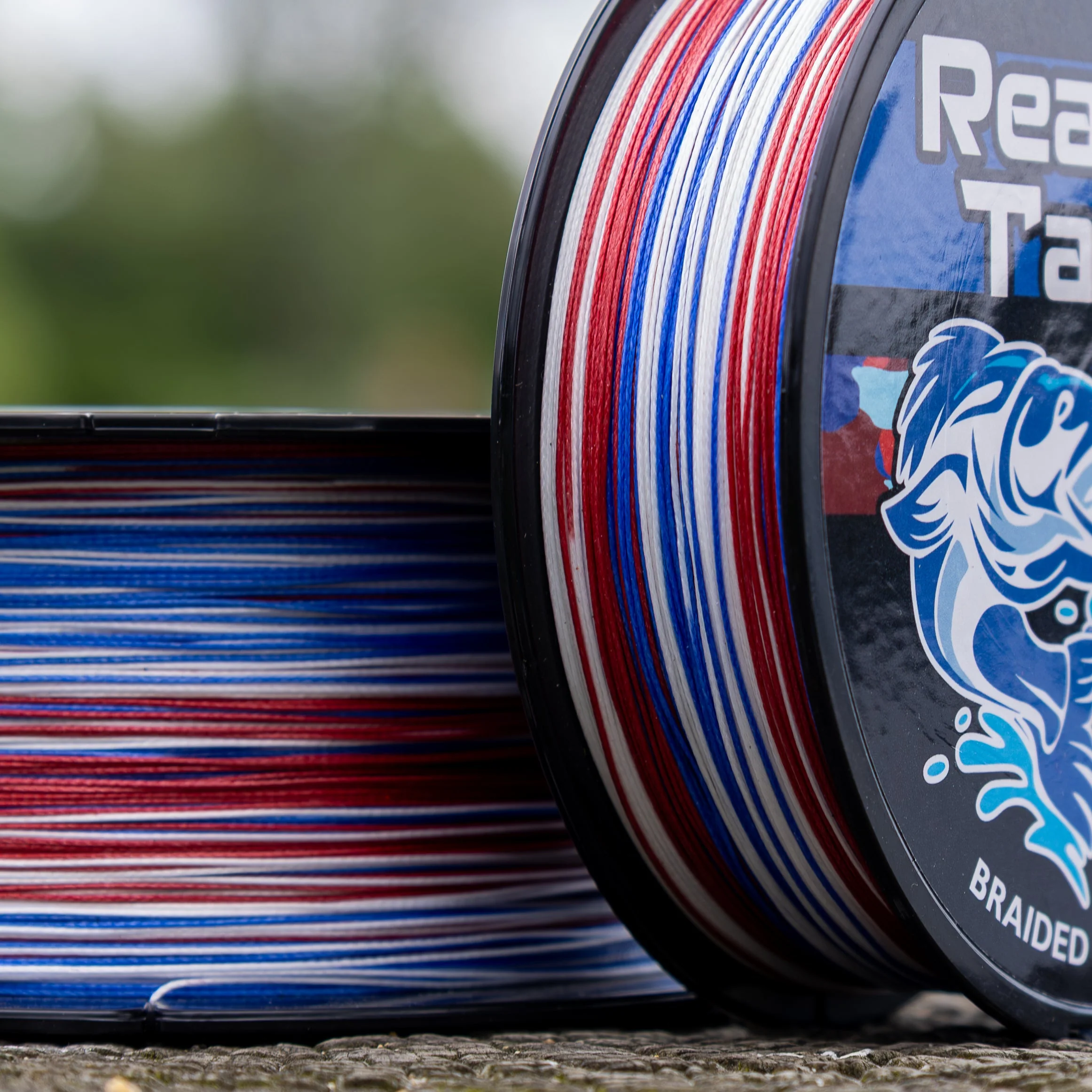 Reaction Tackle X8 Braided Fishing Line - USA Camo 8 Strand - NEW - Image 4