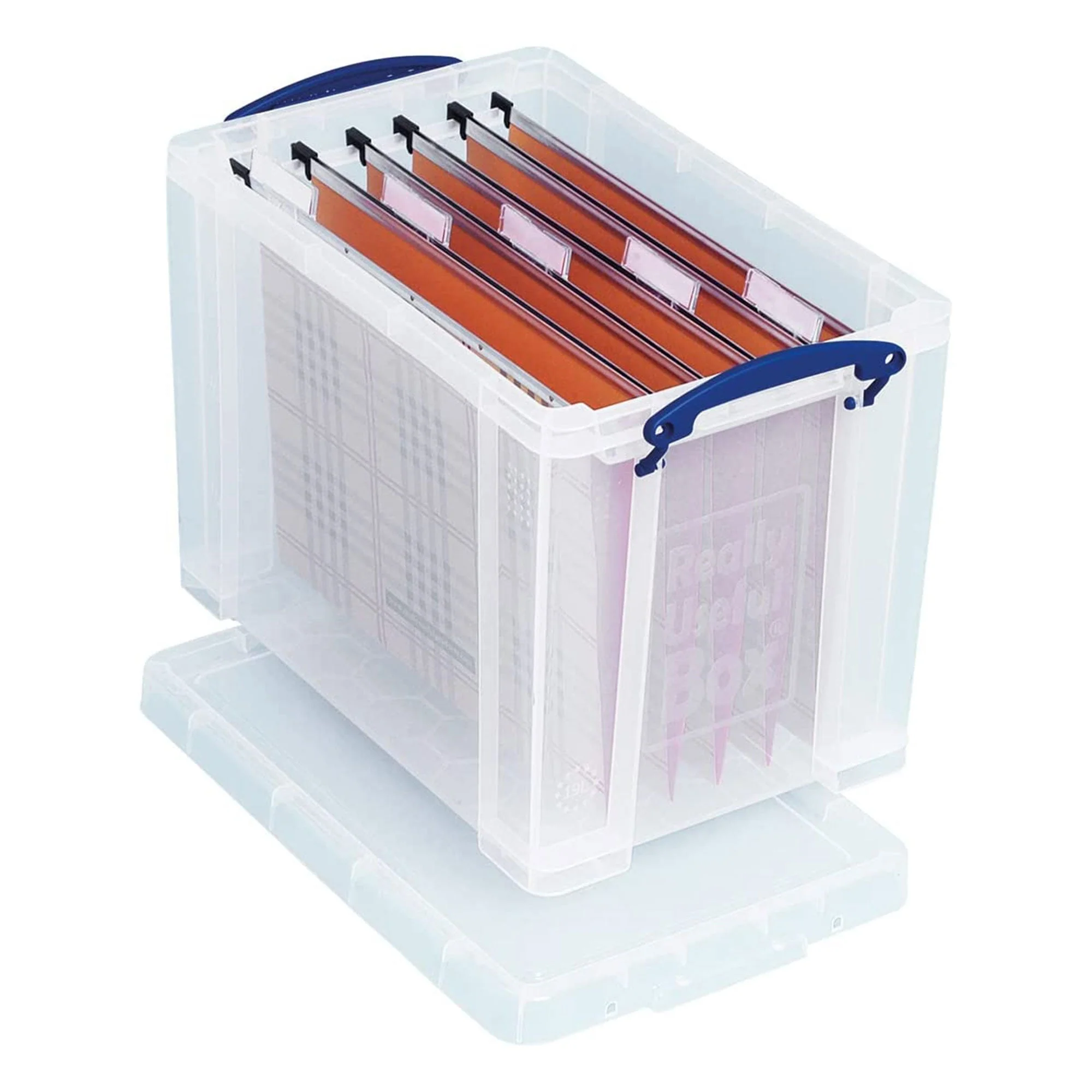 Really Useful Box 19L Storage Container with Lid and Clip Lock Handles, (3 Pack) - Image 6