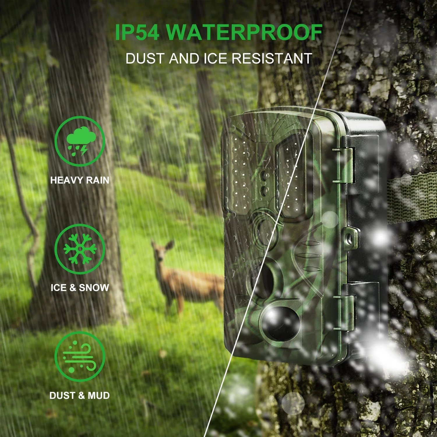 REXING H1 Blackhawk Night Vision Trail Camera Full HD 1920×1080 - Image 7