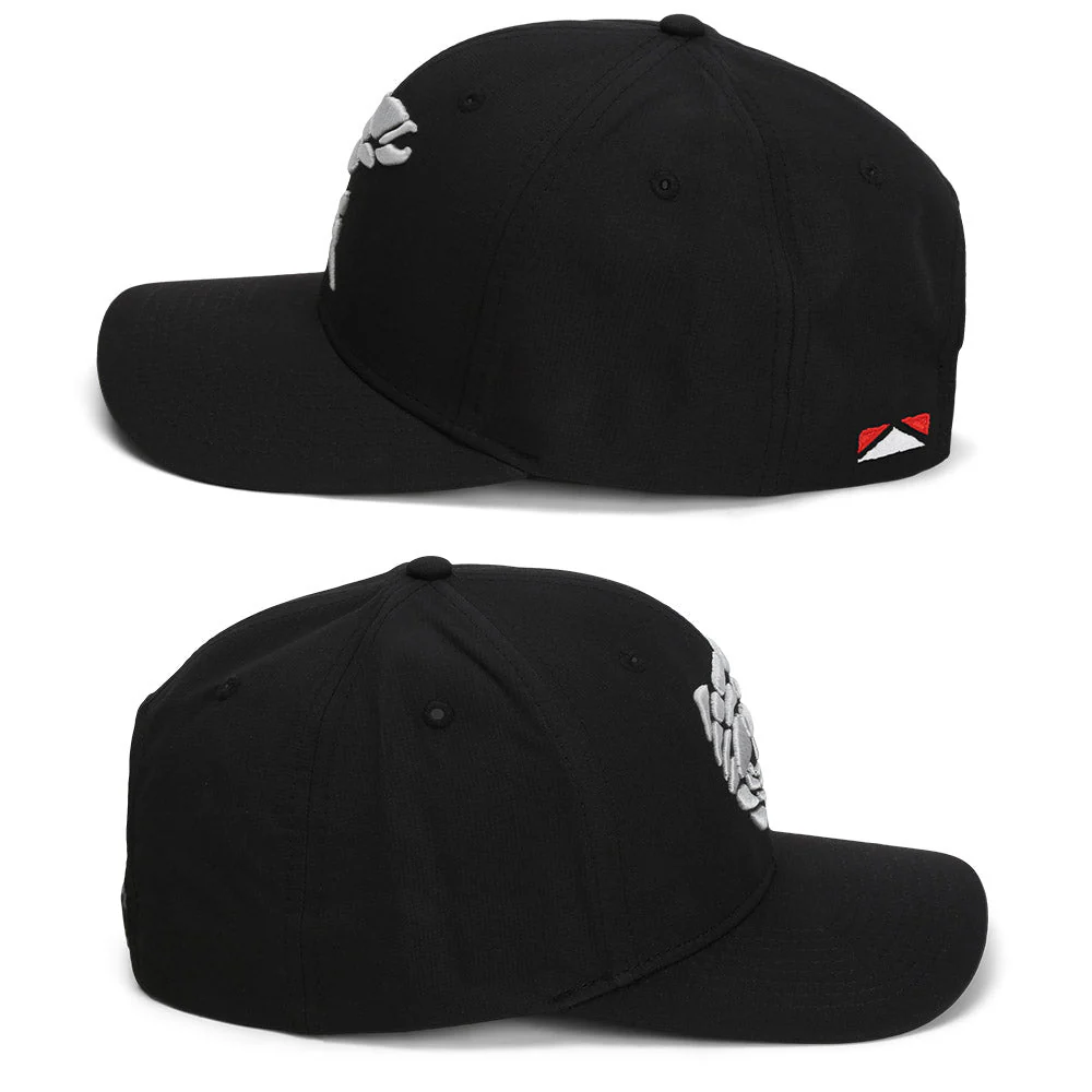 Rock Fish 3-D Puff Embroidery Performance RipStop Fishing Hat - Image 25