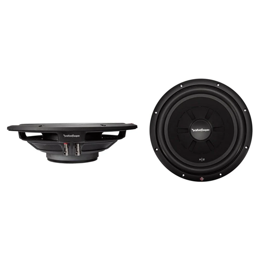 Rockford Fosgate R2SD4-12 12" 500W 4-Ohm Shallow Mount Slim Car Subwoofer Sub - Image 5