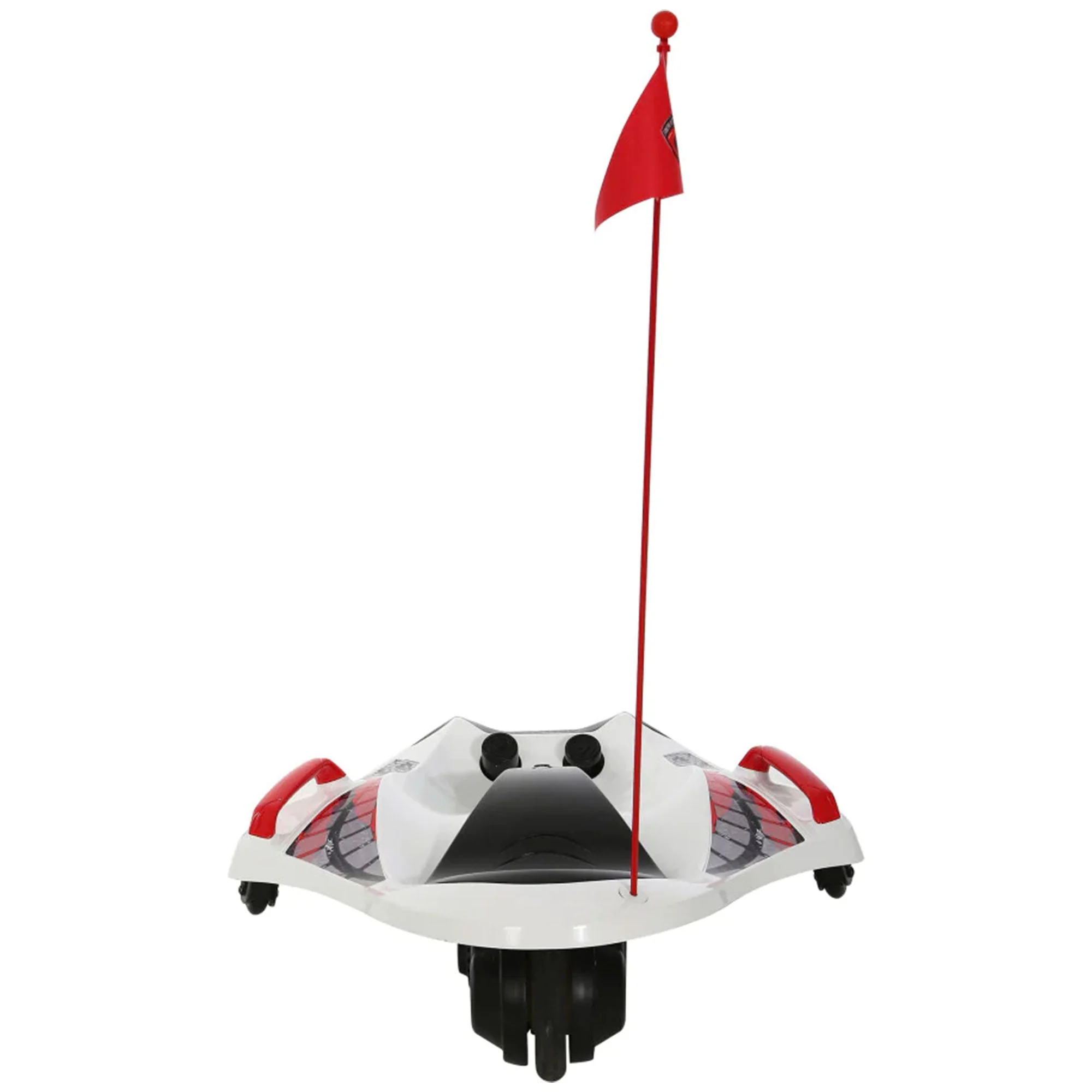 Rollplay Nighthawk 12 Volt Electric Rechargeable Ride On Toy Vehicle, White - Image 2