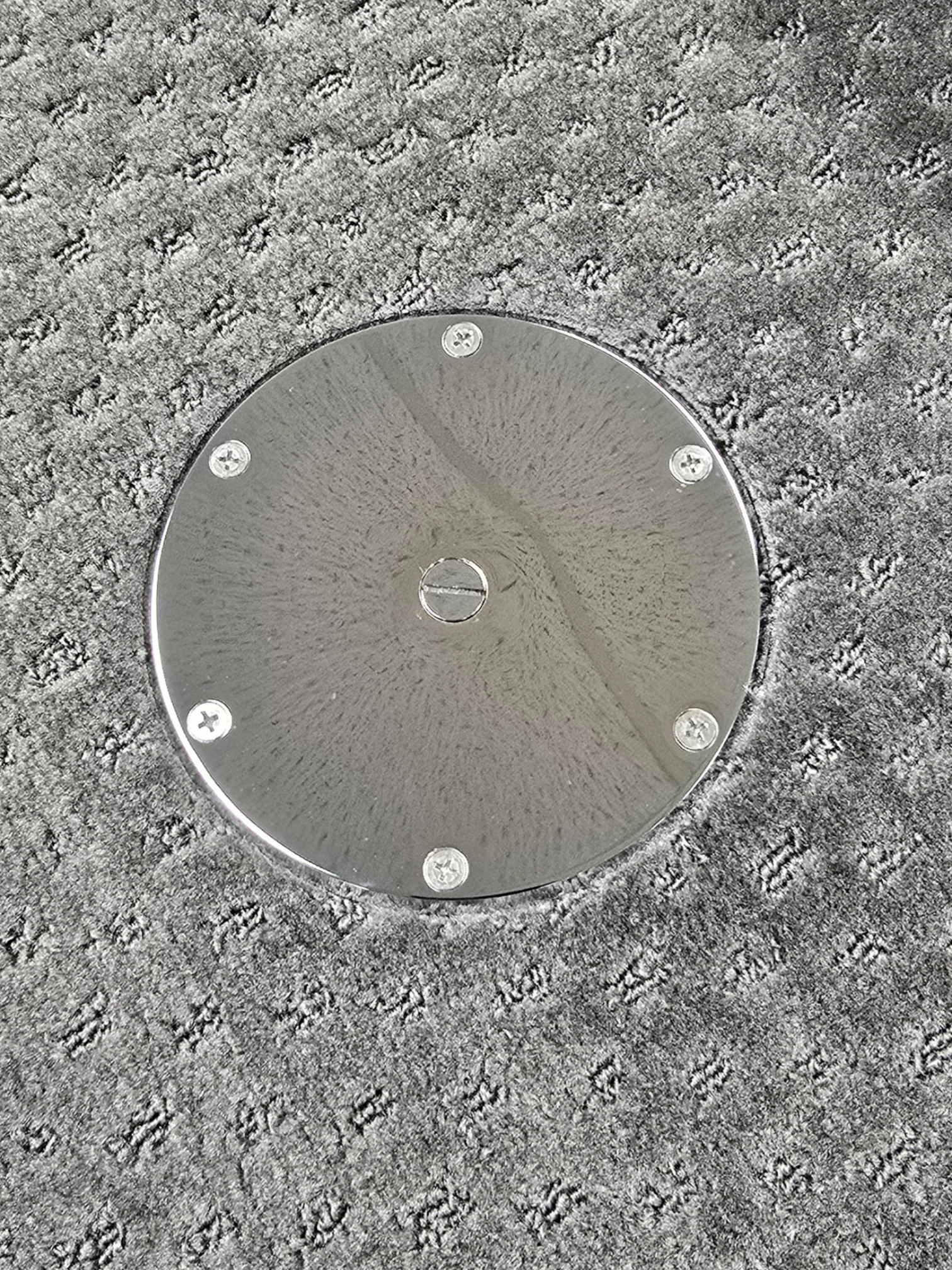 RV Table Bracket, Table Post & Flush Mount Floor Plate - Stainless Steel - Image 4
