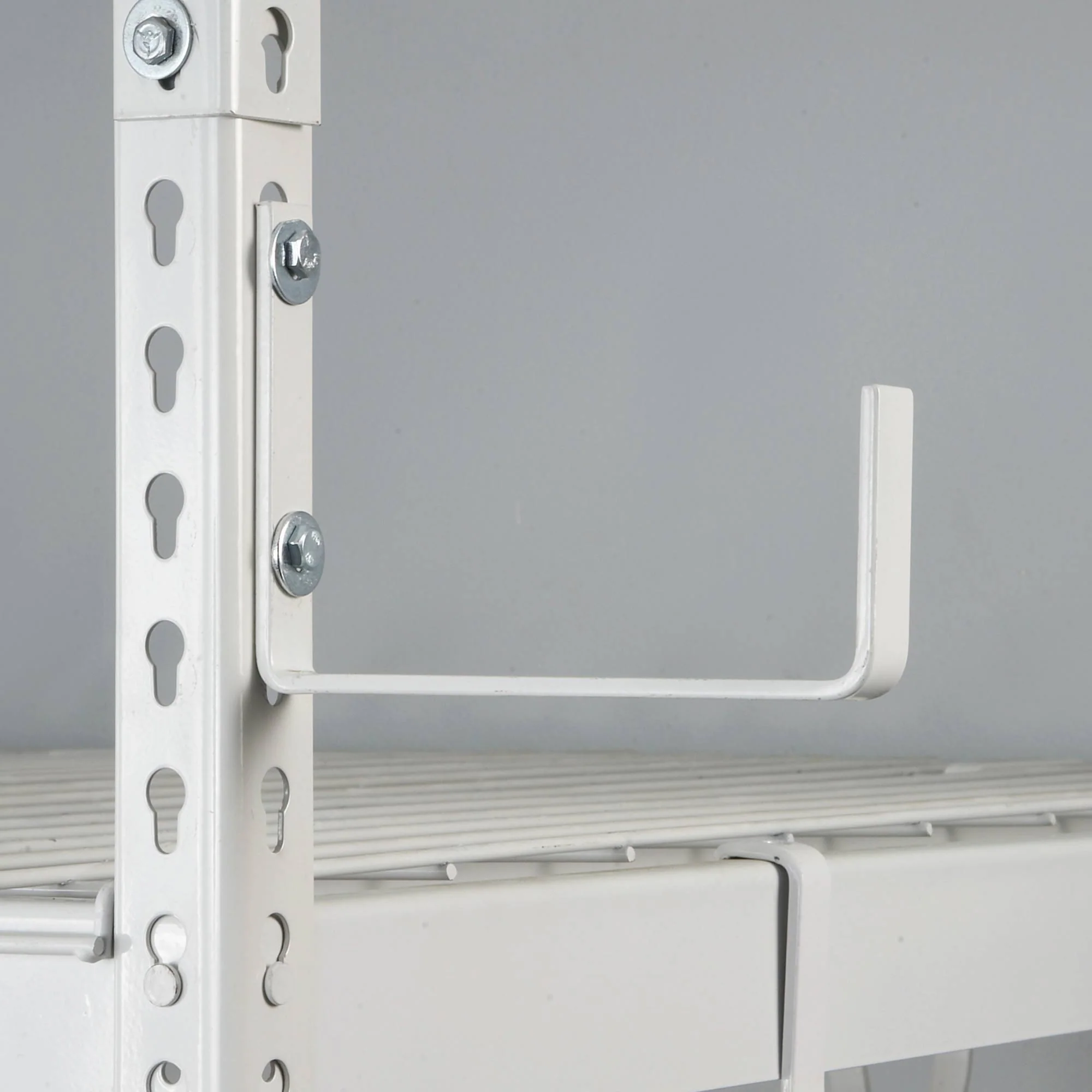 SafeRacks 2' x 6' Overhead Garage Storage Rack Holds Up to 300 Pounds, White - Image 11