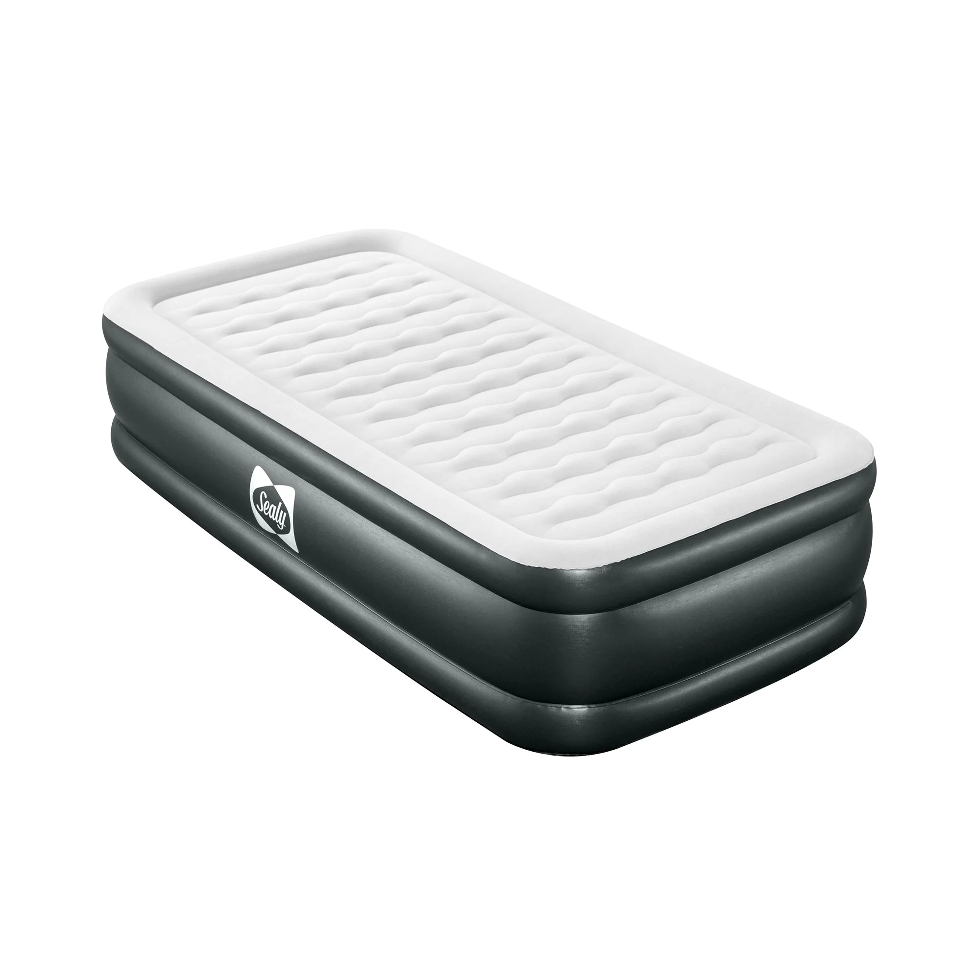 Sealy Tritech Twin Sized 18" Air Mattress Bed 2 Person w/Built-In AC Pump & Bag - Image 12