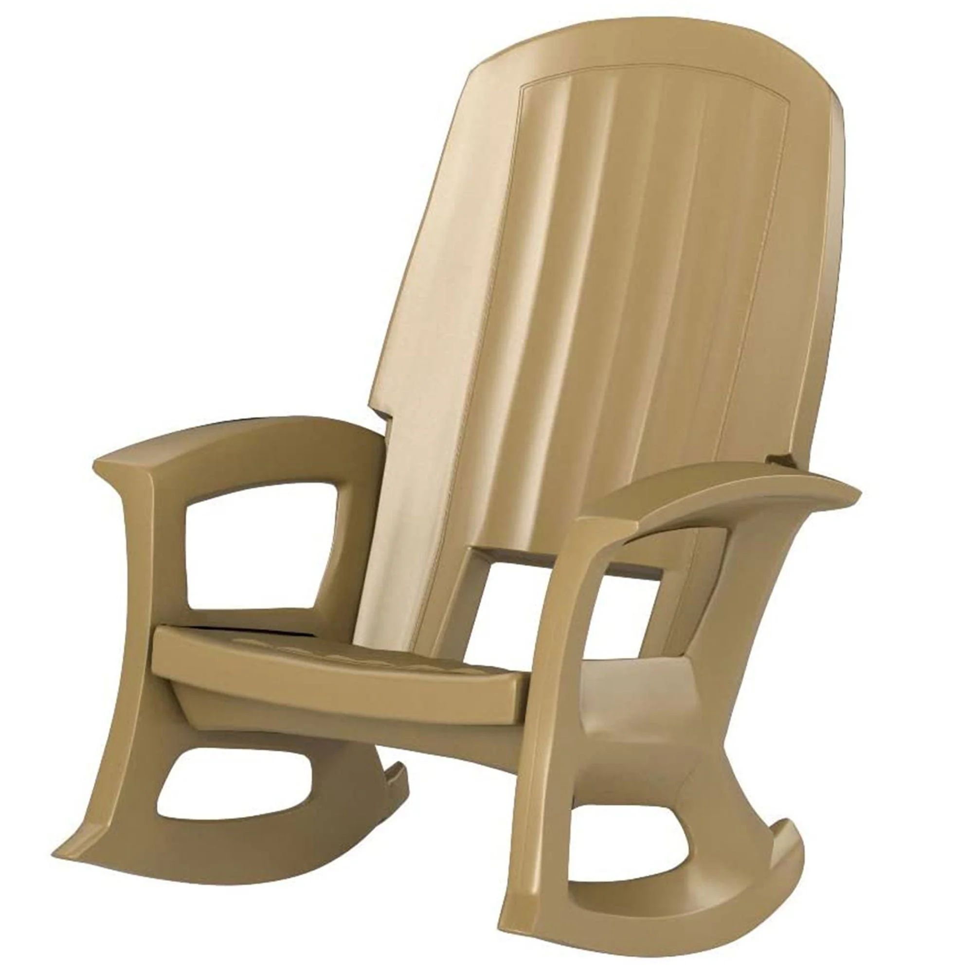 Semco Plastics Rockaway Heavy Duty All Weather Outdoor Rocking Chair (3 Pack) - Image 3